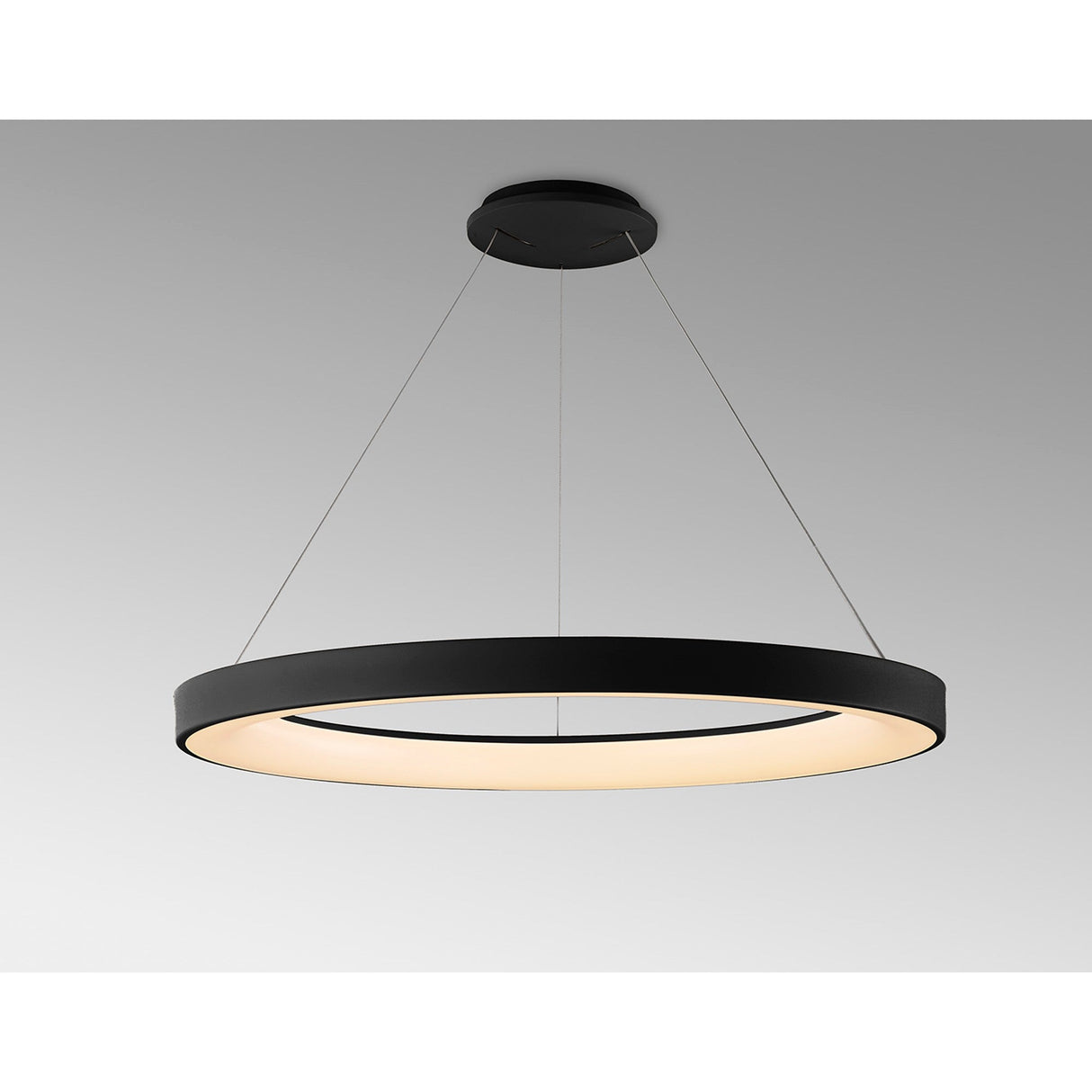 Niseko 90cm CCT LED Suspension Light With Remote Control - Black