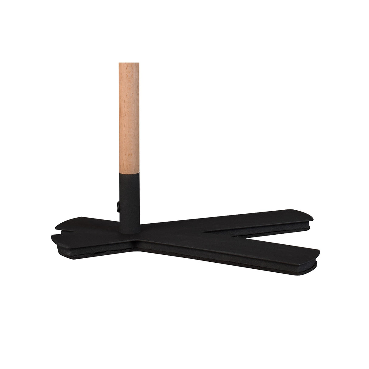 Nordica Table Lamp - Matt Black/Beech With Black Shade