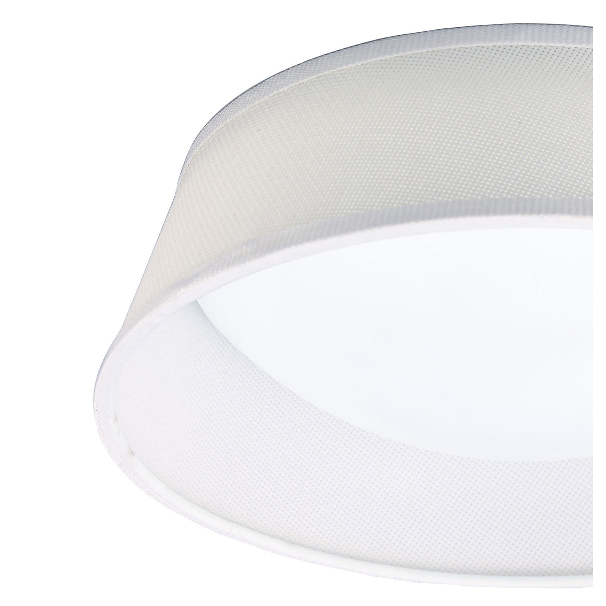 Nordica LED Flush Ceiling Light 3000K 12W - Ivory White