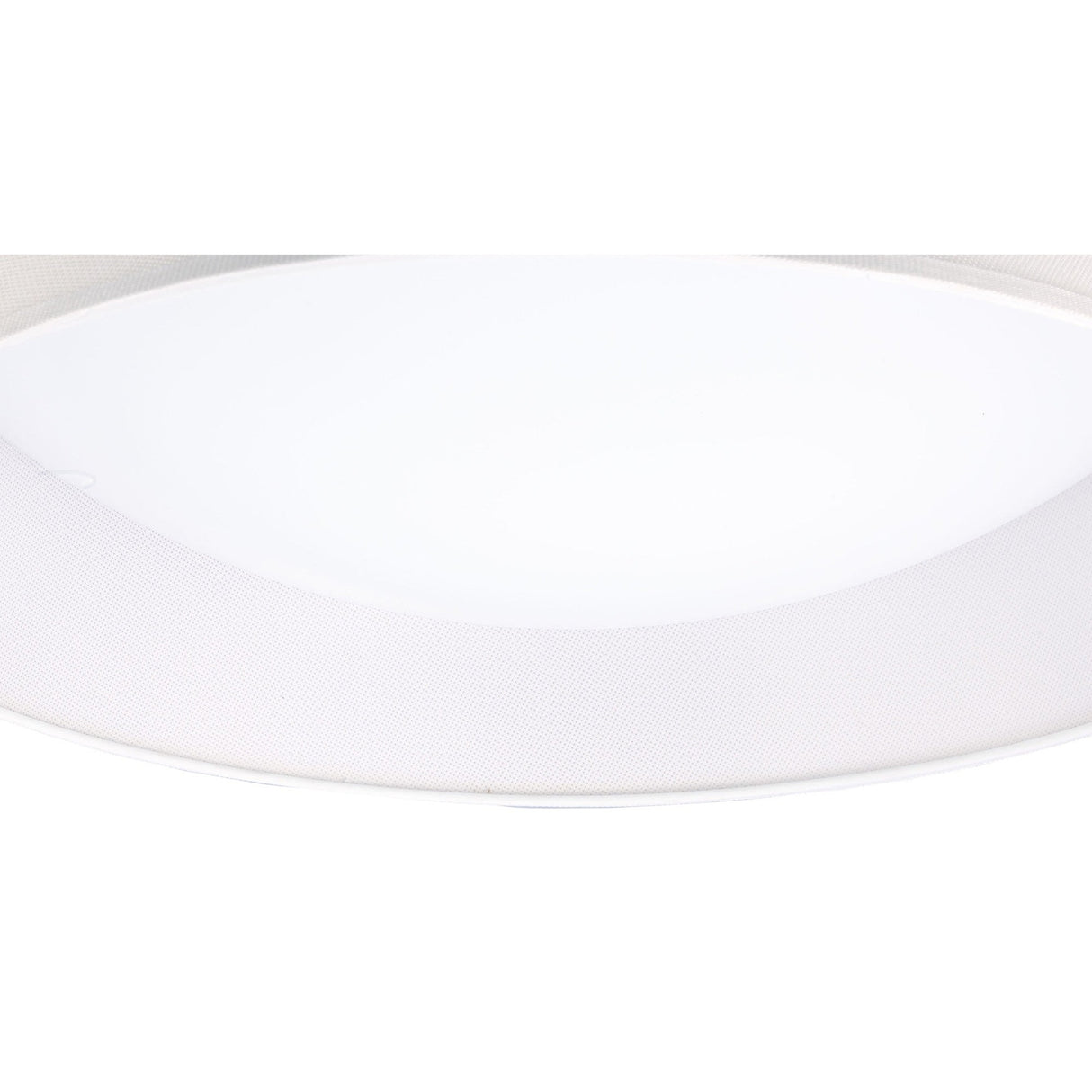 Nordica LED Flush Ceiling Light 3000K 30W - Ivory White