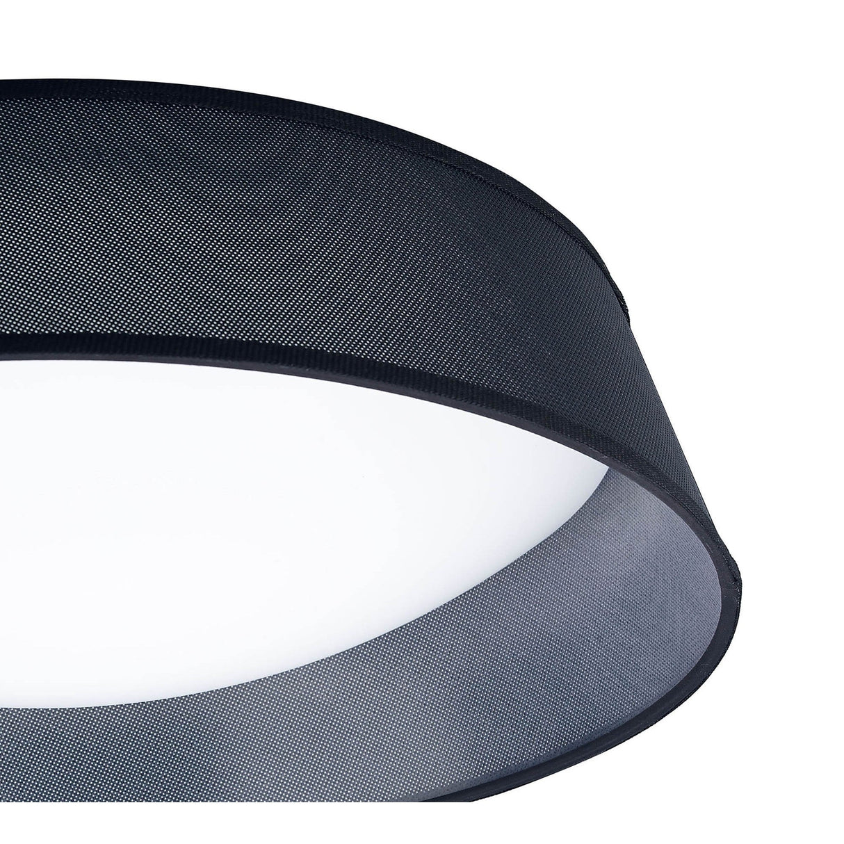Nordica LED Flush Ceiling Light 3000K 30W - Black