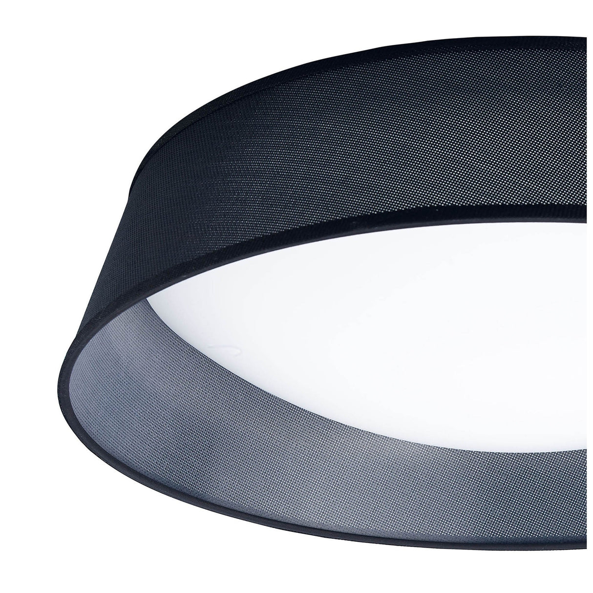 Nordica 9 Light Flush Ceiling Light - Black