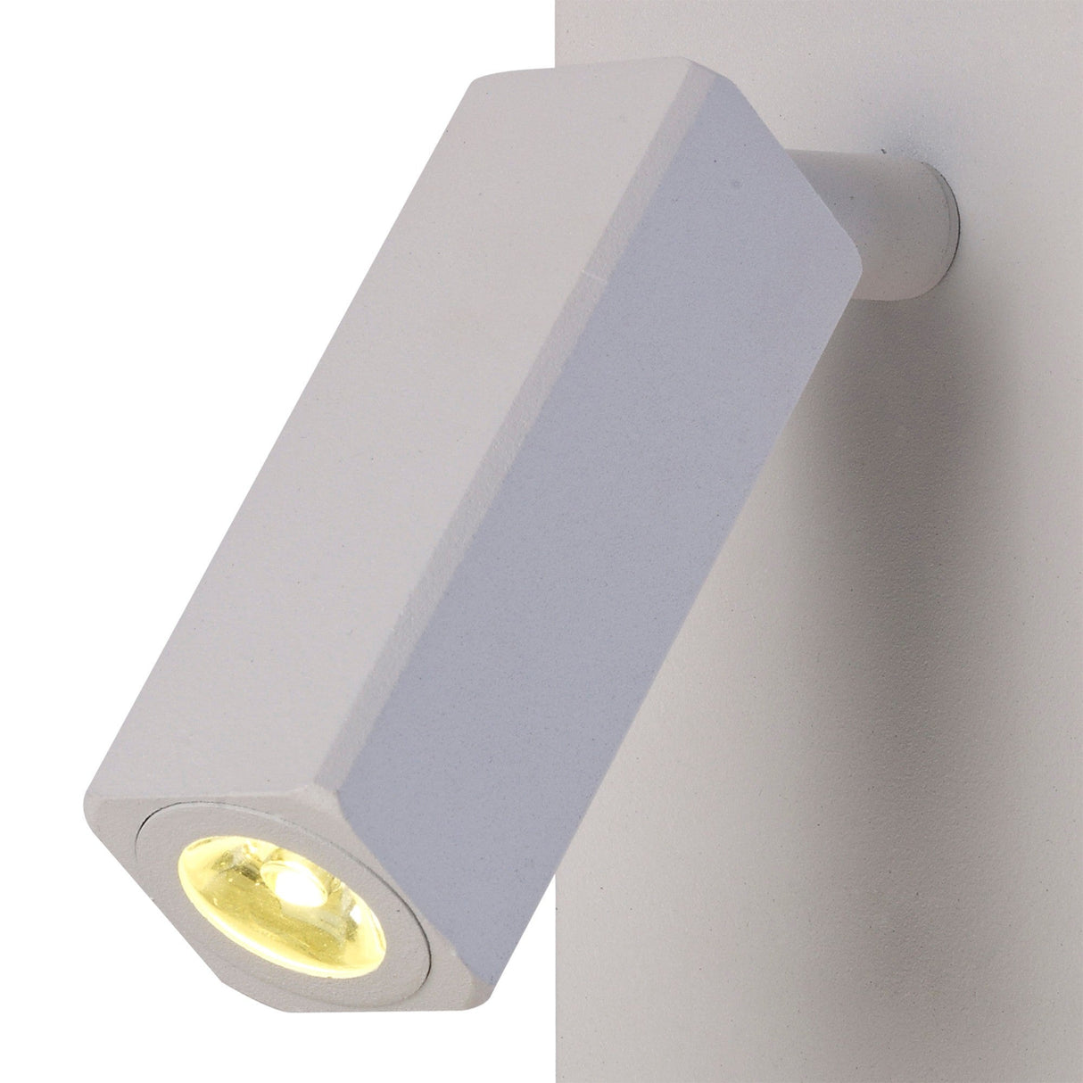 Nordica II LED Wall/Reading Light With USB And Support - White