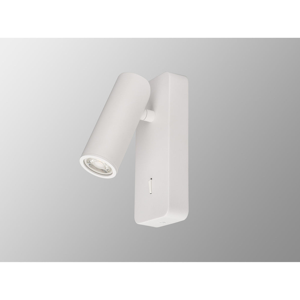 Notte 1 Light Single Spotlight With Switch - White