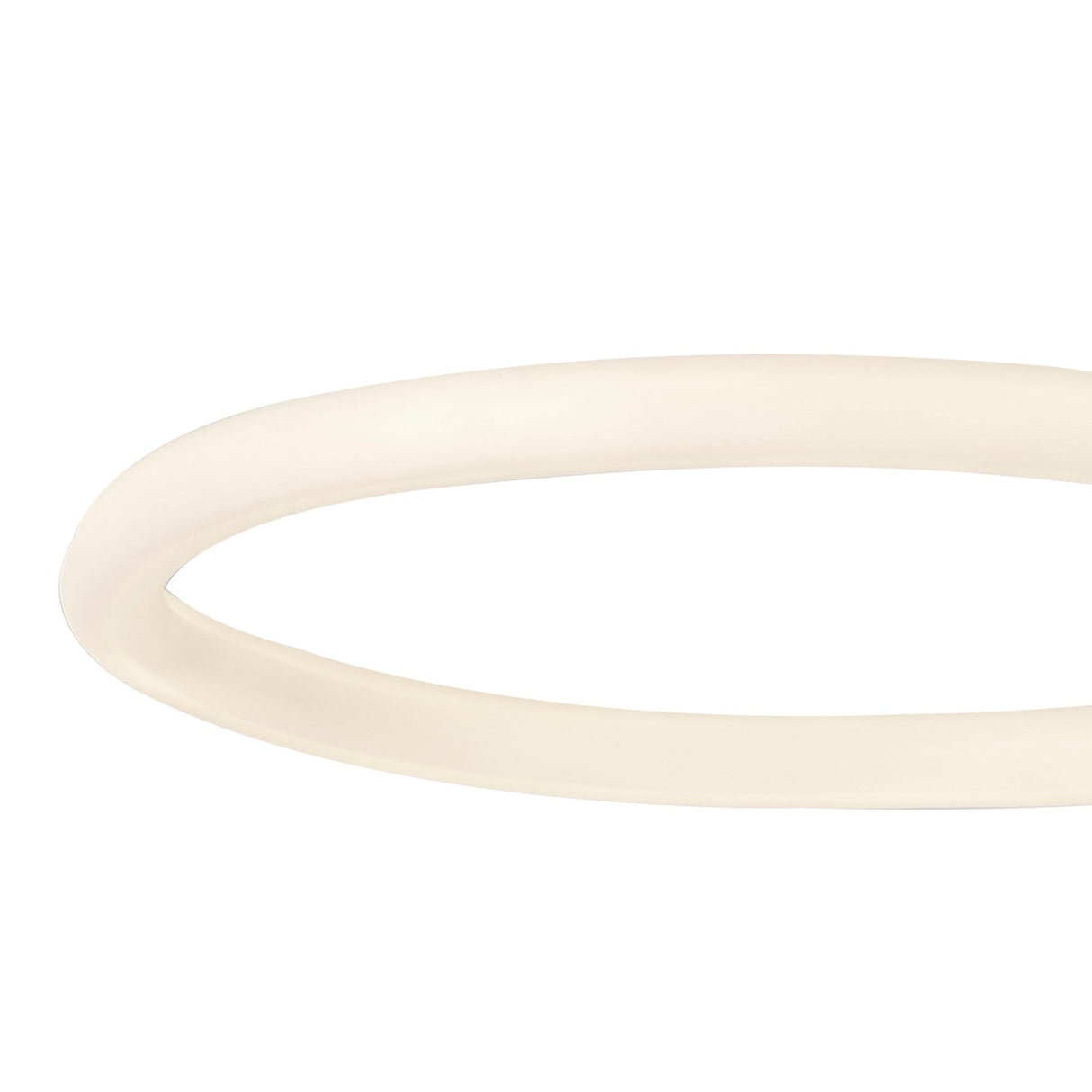 Nur II LED Rectangular Semi-Flush Ceiling Light 40W 3000K – Chrome