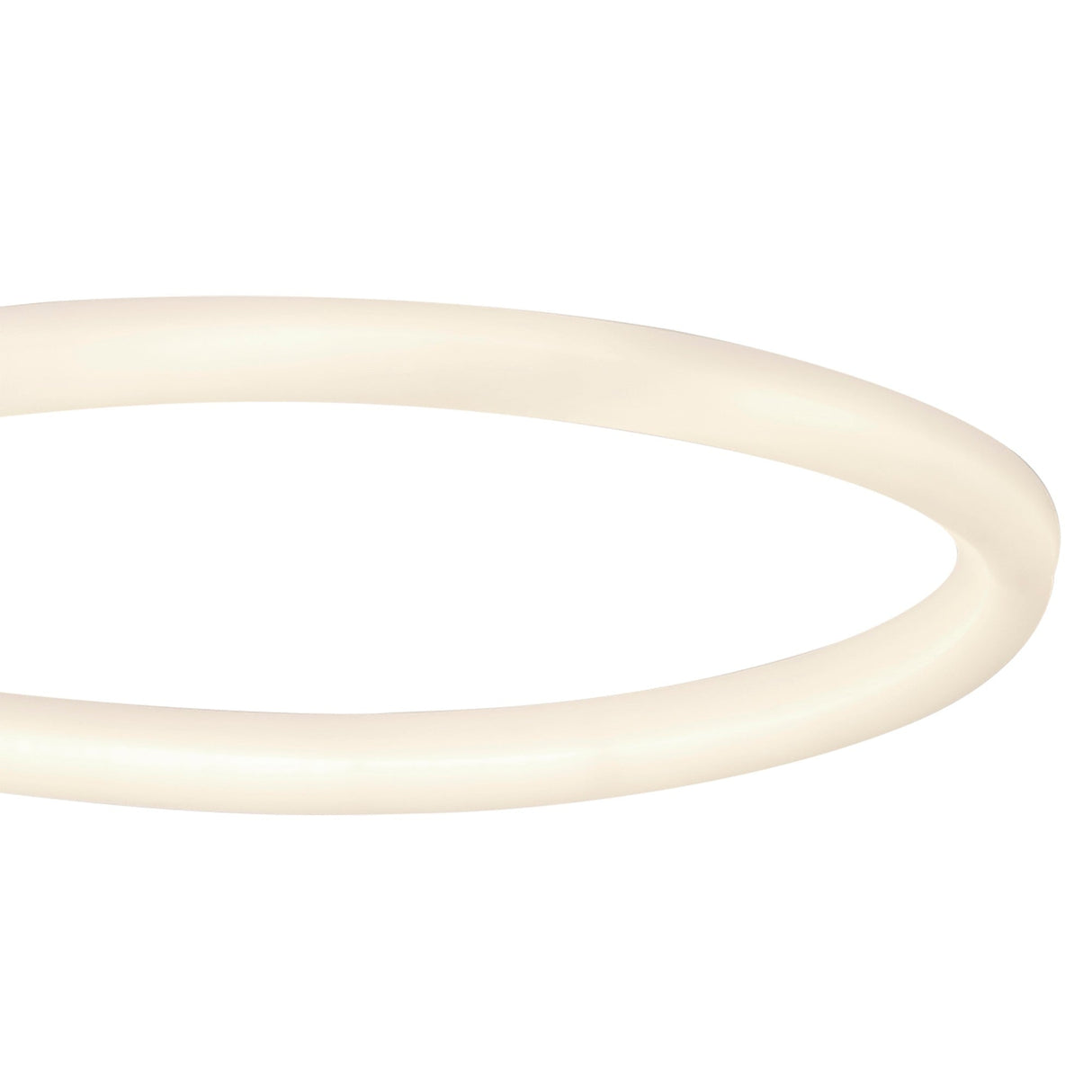 Nur II LED Rectangular Semi-Flush Ceiling Light 40W 3000K – Chrome