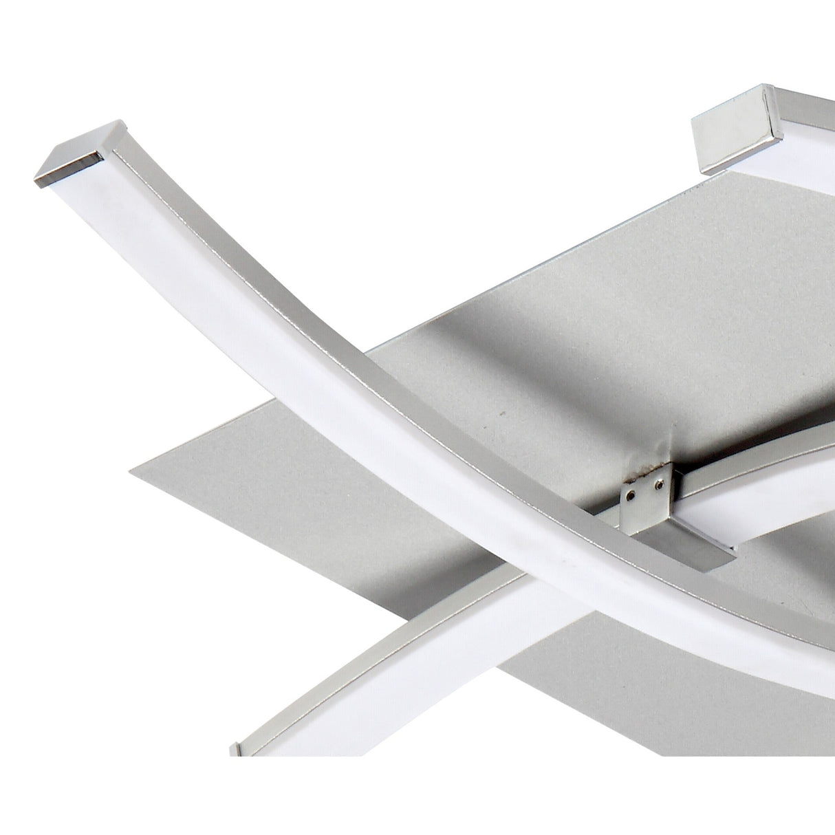 Nur LED Flush Ceiling Light 34W 3000K - Silver