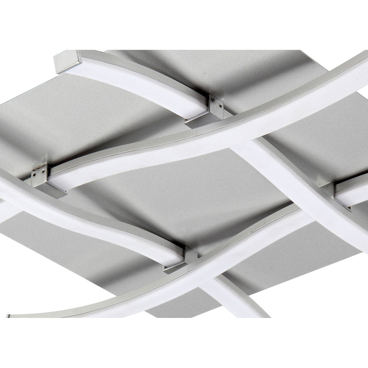 Nur LED Flush Ceiling Light 34W 3000K - Silver