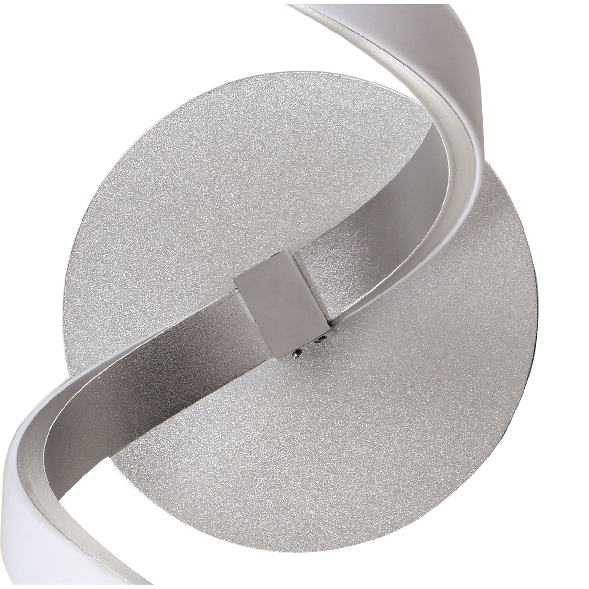 Nur LED Wall Light 10W 3000K - Silver & Chrome