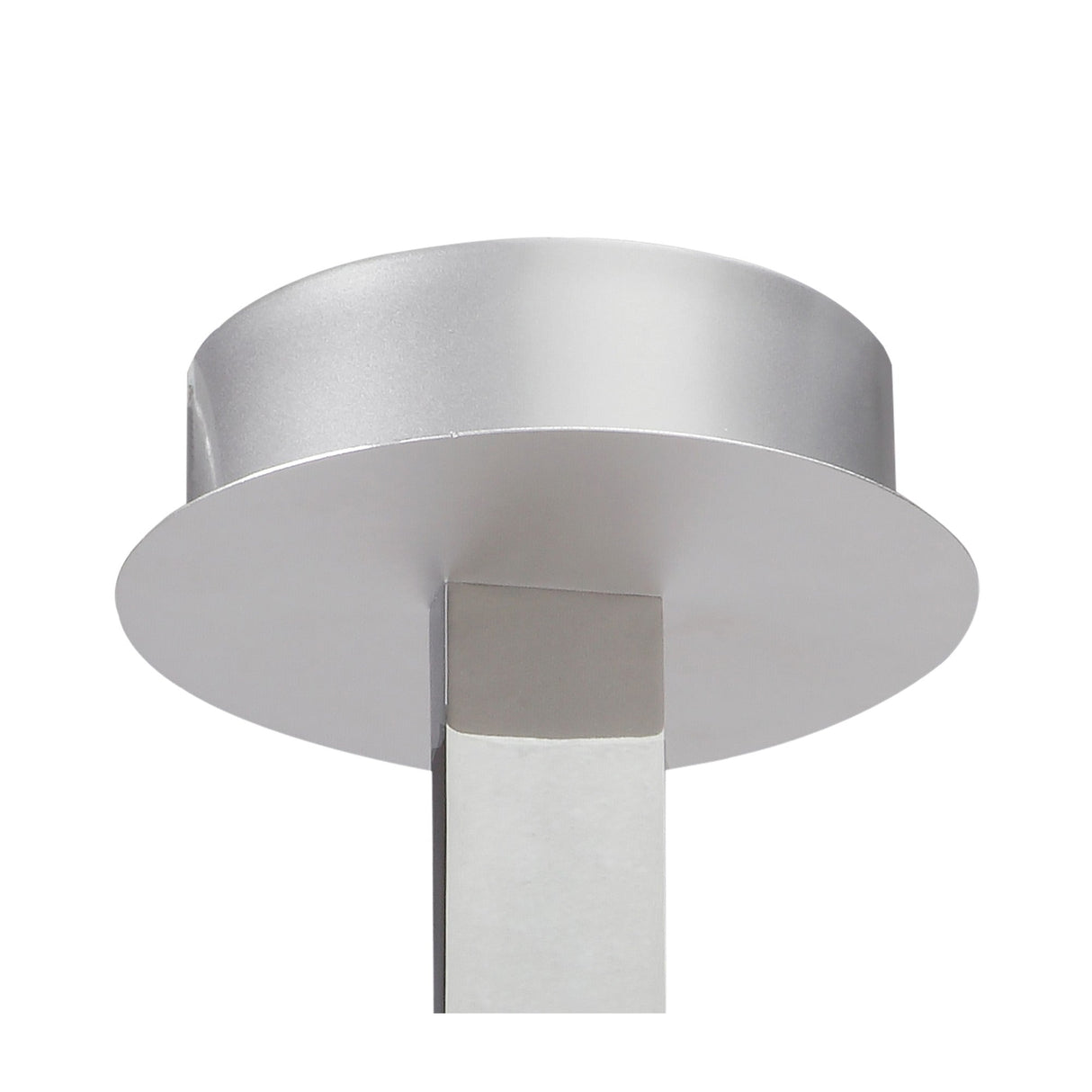 Nur Rectangular Dimmable LED Semi-Flush Ceiling Light 40W 3000K – Chrome