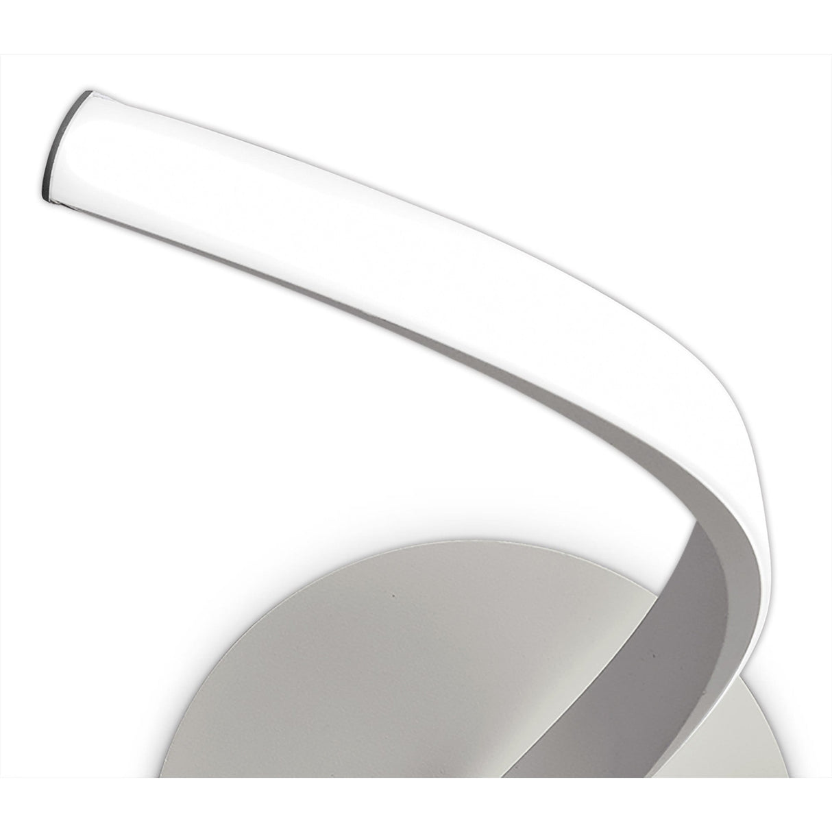 Nur Dimmable LED Wall Light 10W 3000K - Silver & Chrome