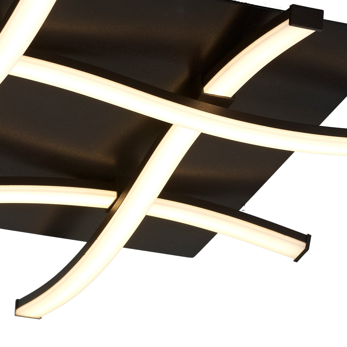 Nur Dimmable LED Flush Ceiling Light 34W 2800K - Brown Oxide