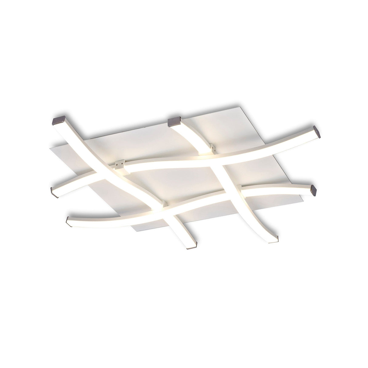 Nur Blanco Dimmable LED Flush Ceiling Light 34W 3000K - White