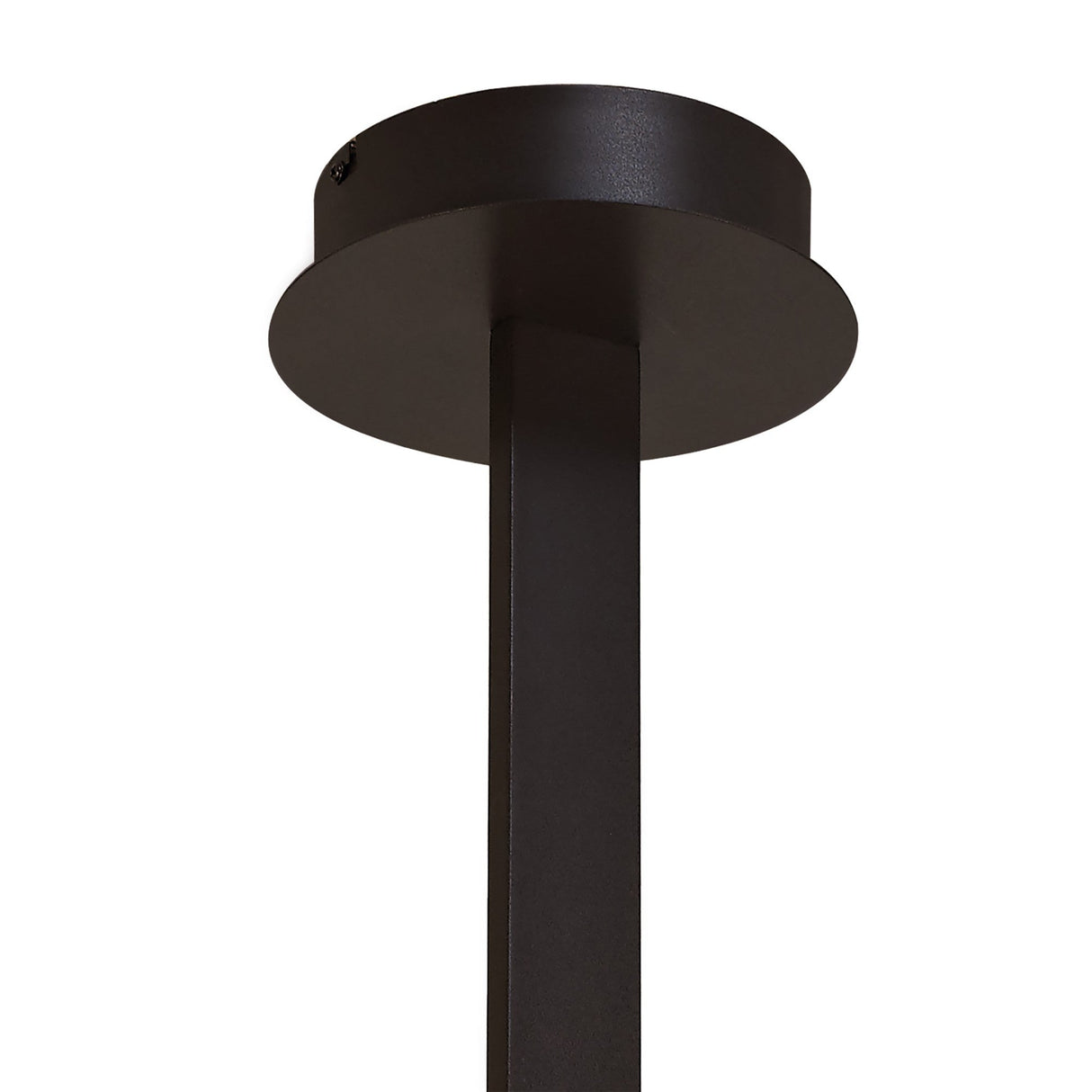 Nur XL LED Rectangular Semi-Flush Ceiling Light 50W 2800K – Brown Oxide