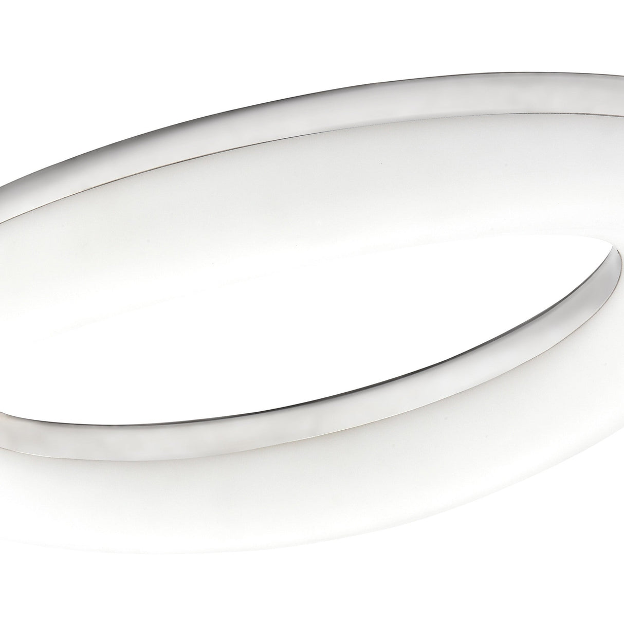 Oakley LED Flush Ceiling Light 40W 3000K - Polished Chrome