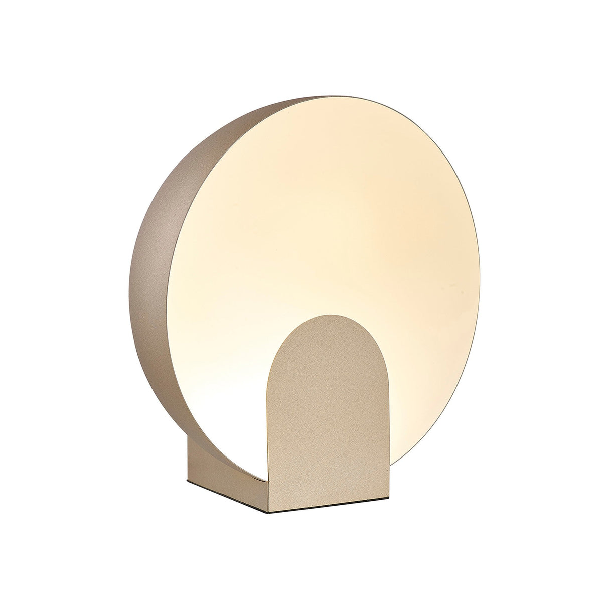 Oculo LED Large Table Lamp 12W 3000K - Satin Gold