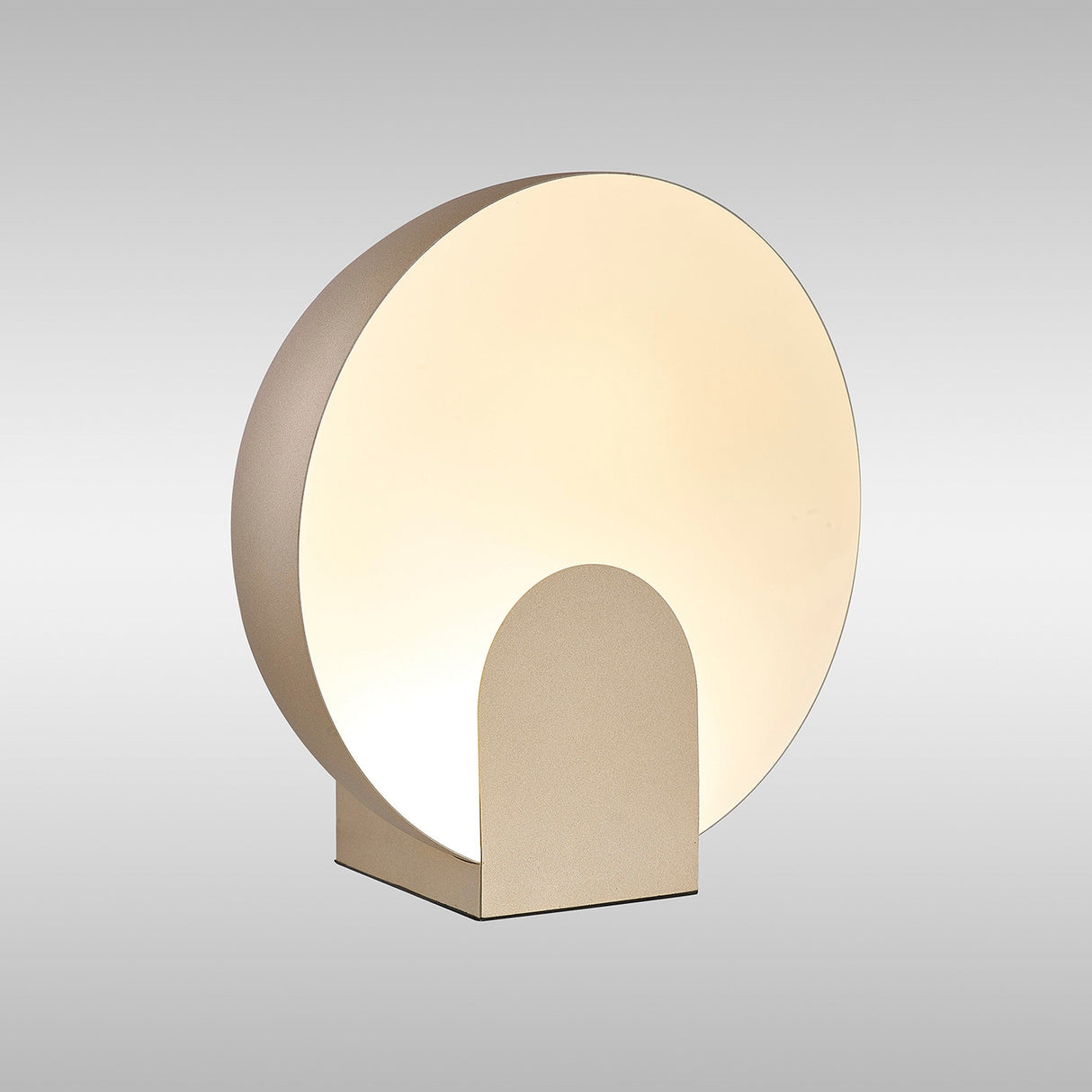 Oculo LED Large Table Lamp 12W 3000K - Satin Gold