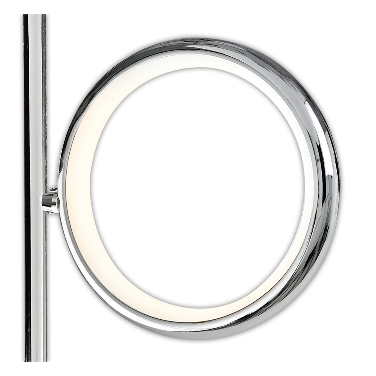 Olimpia LED Semi-Flush Ceiling Light 36W 3000K - Chrome