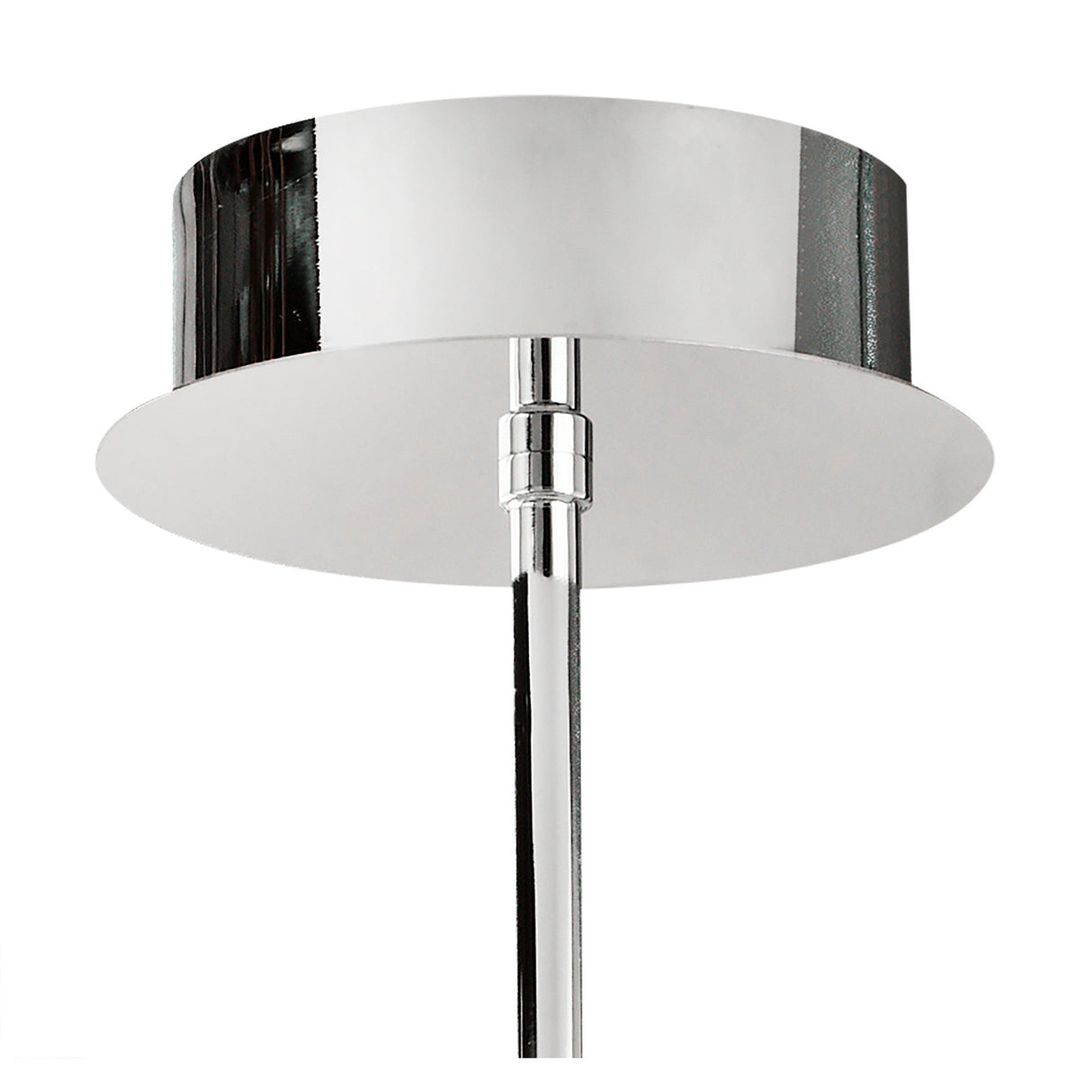 Olimpia LED Semi-Flush Ceiling Light 30W 3000K - Chrome