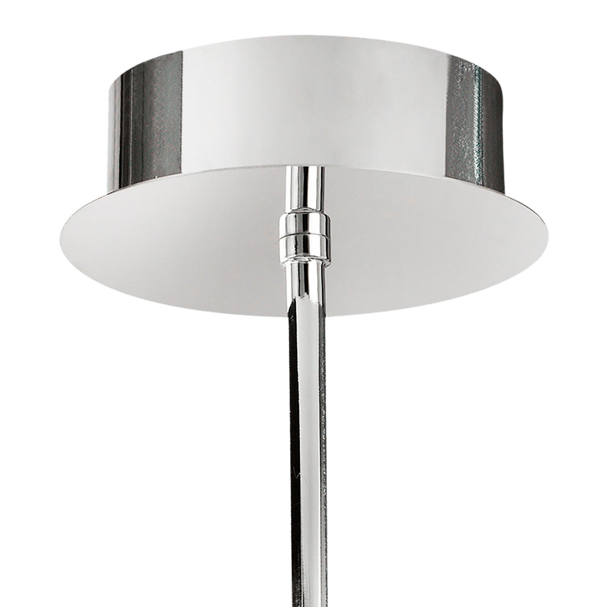 Olimpia LED Semi-Flush Ceiling Light 25W 3000K - Chrome