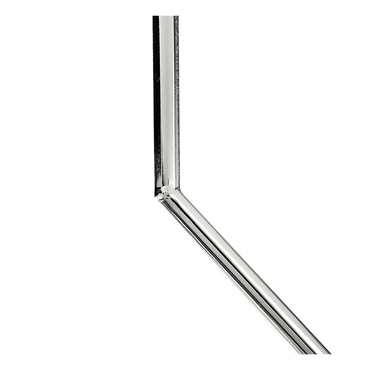 Olimpia LED Semi-Flush Ceiling Light 25W 3000K - Chrome