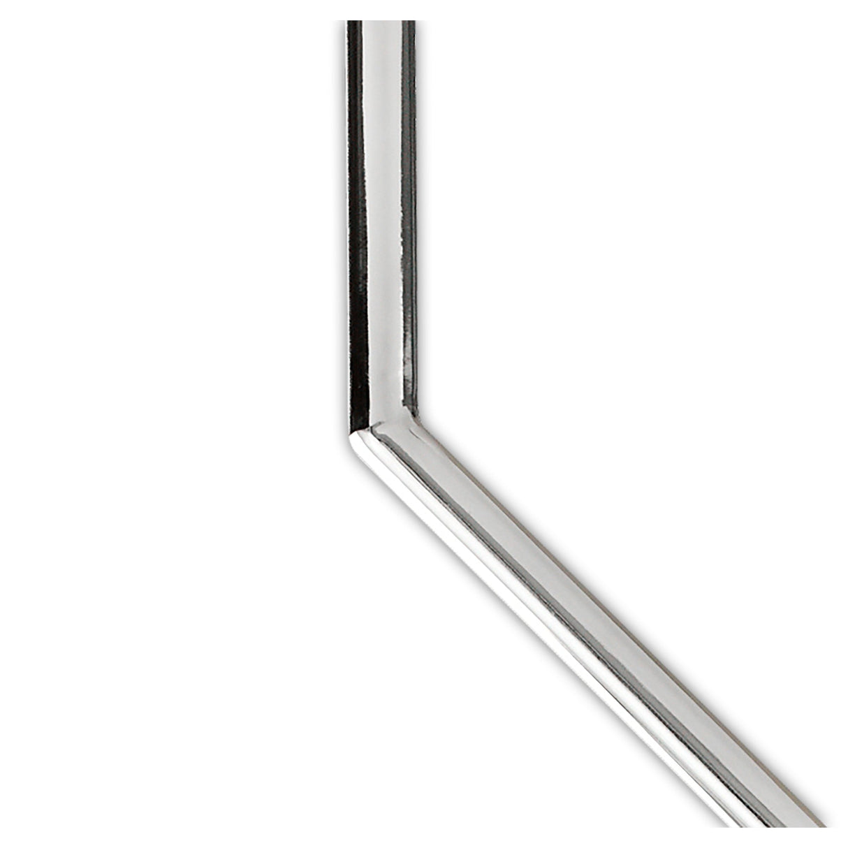 Olimpia LED Semi-Flush Ceiling Light 20W 3000K - Chrome