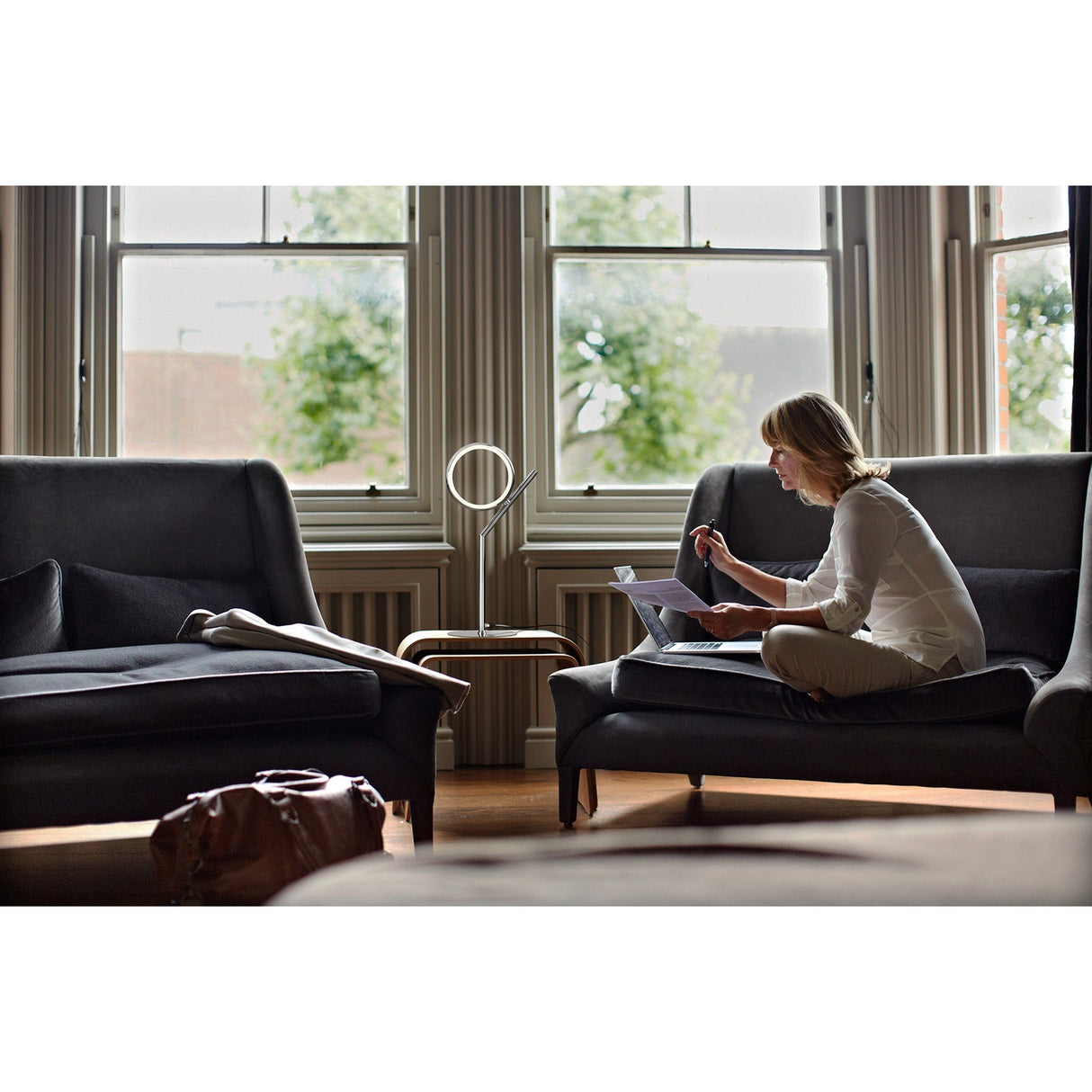 Olimpia LED Table Lamp 8W 3000K - Chrome