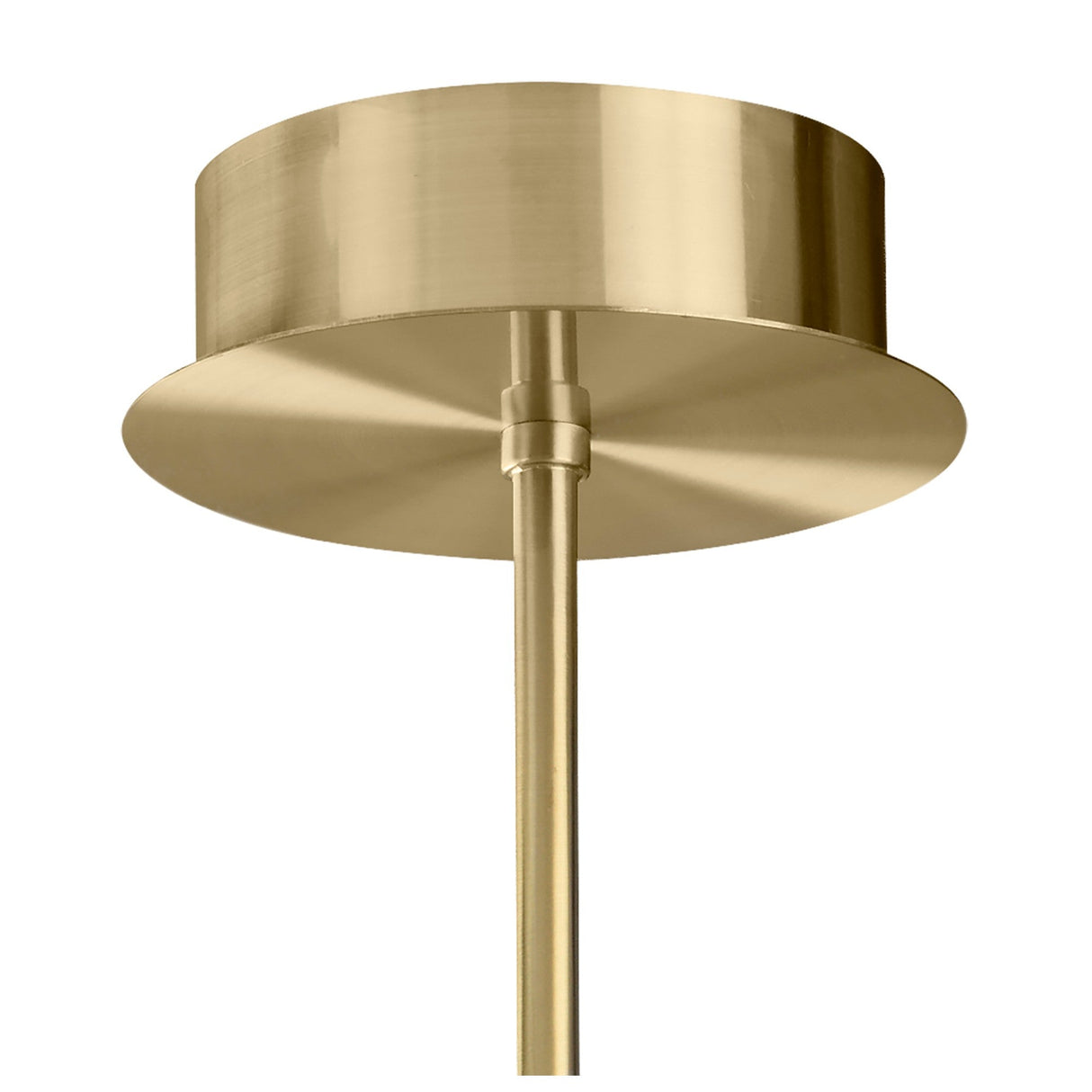 Olimpia LED Semi-Flush Ceiling Light 25W 3000K - Satin Gold