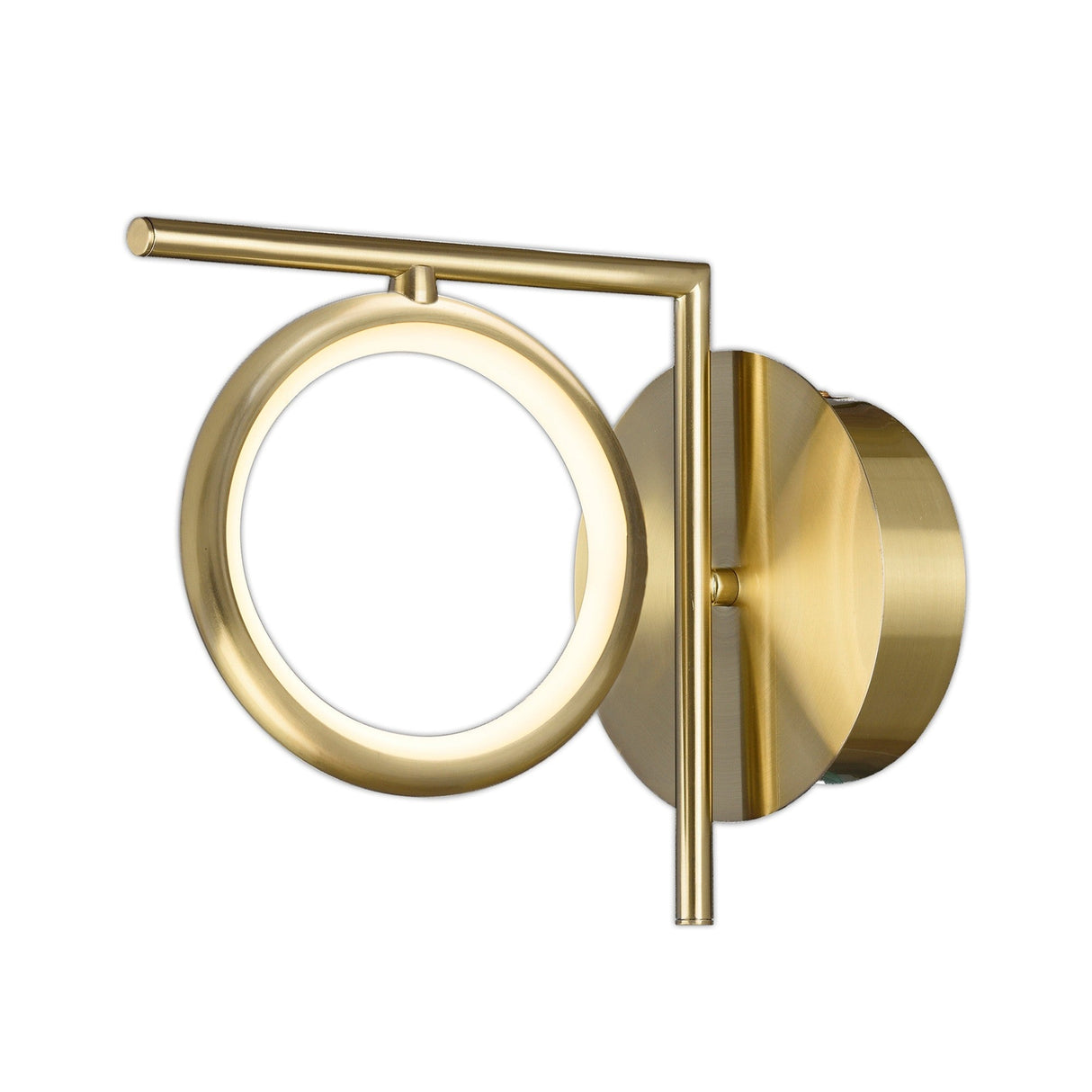 Olimpia LED Wall Light 8W 3000K - Satin Gold