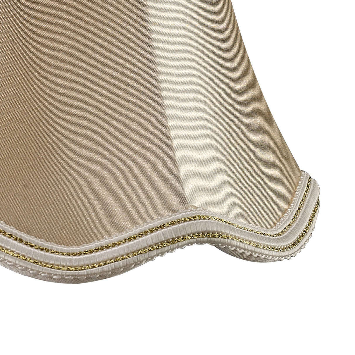 Onida Clip-On Lampshade - Cream, 7/13cm x 12cm