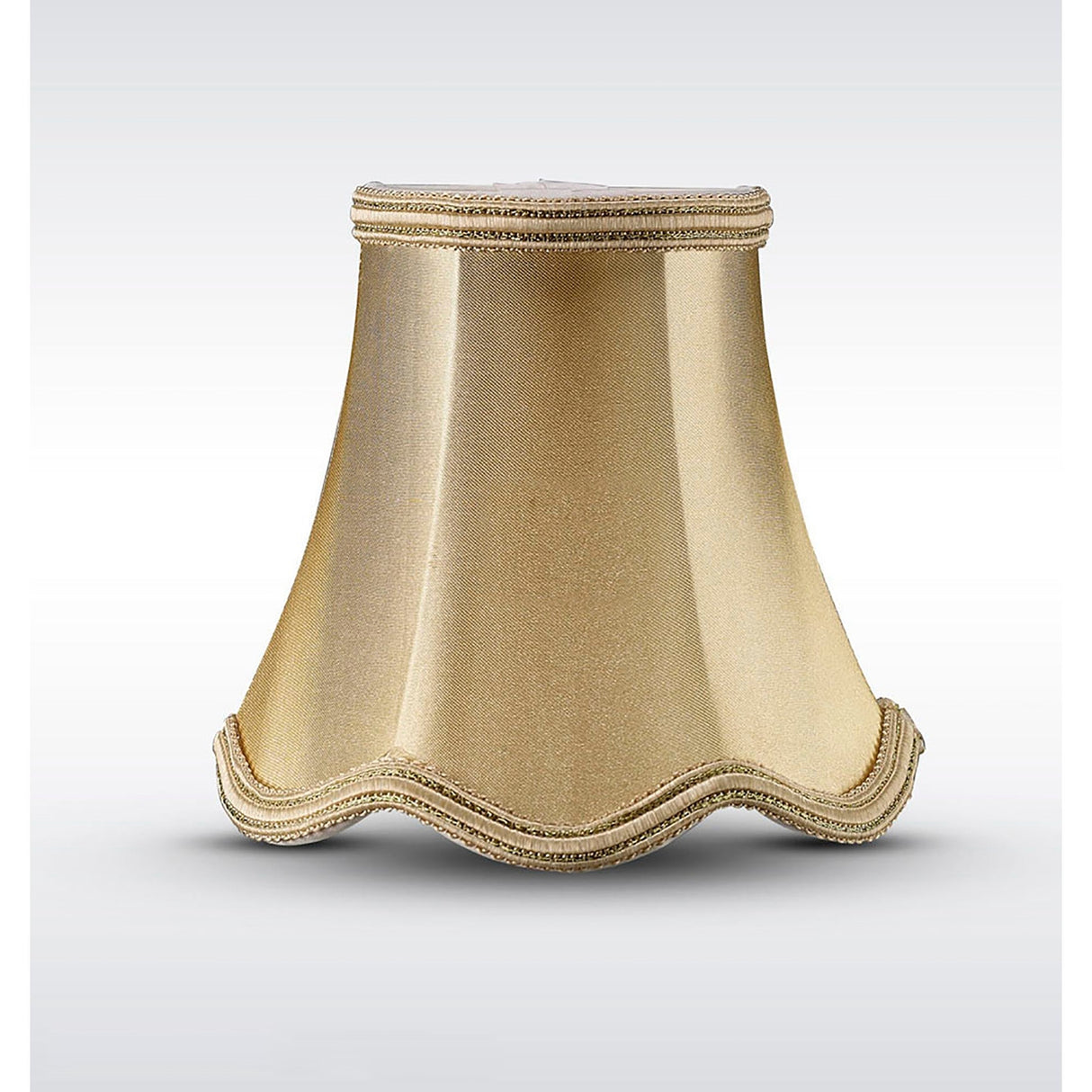 Onida Clip-On Lampshade - Gold, 7/13cm x 12cm