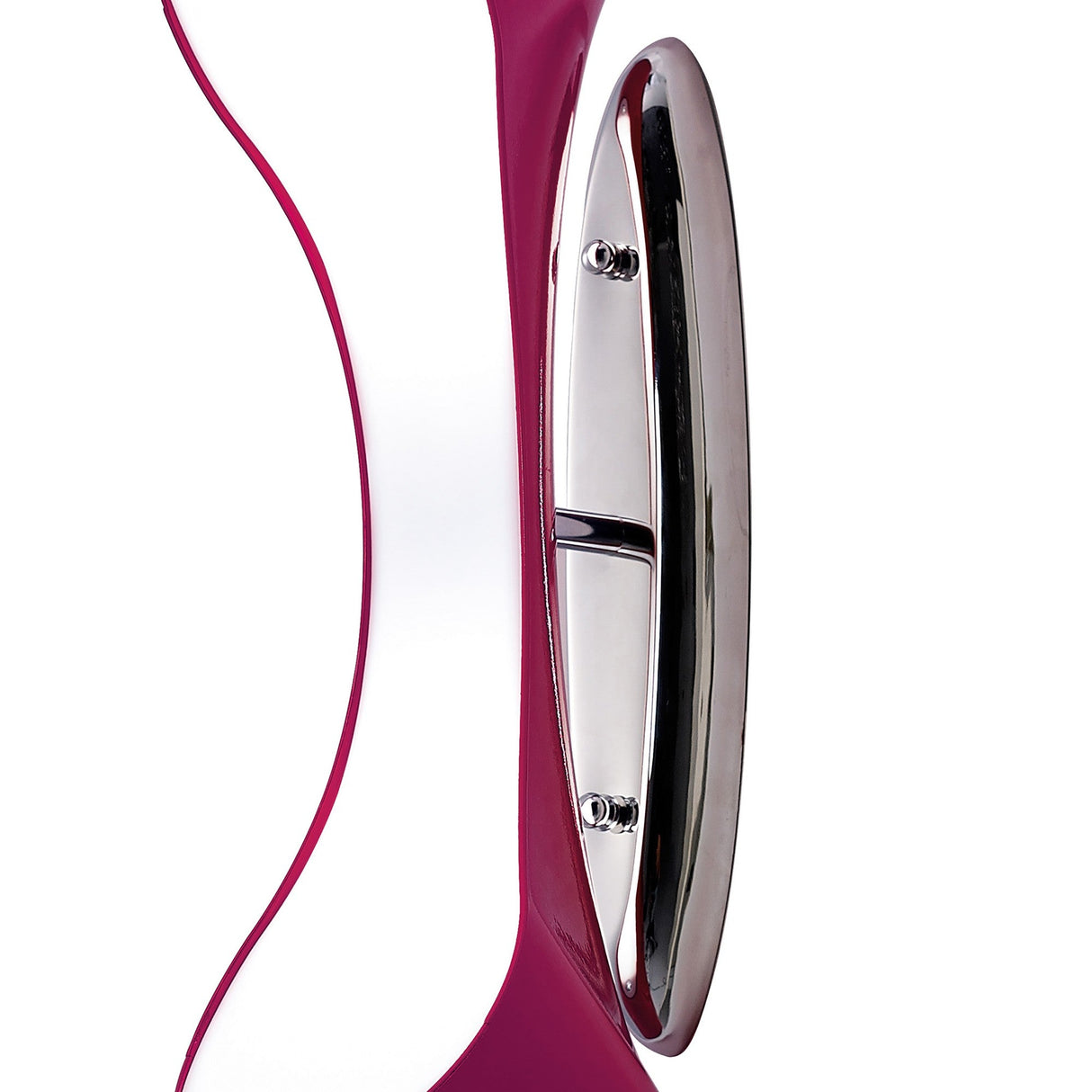 Ora 2 Light Wall Light - Gloss Purple & Chrome