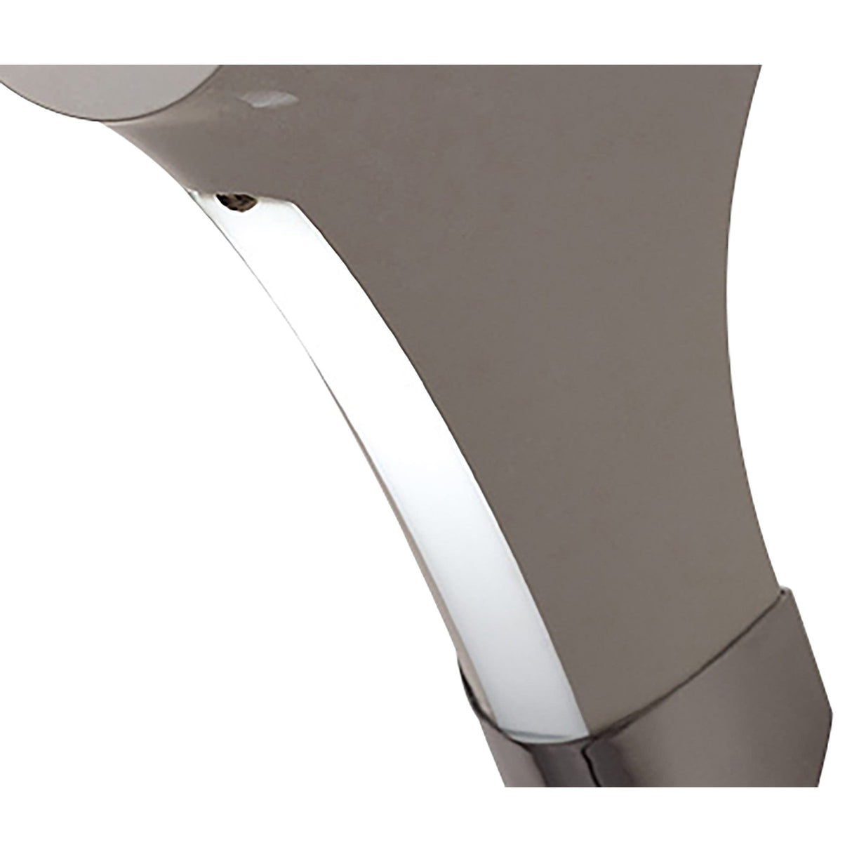 Ora 1 Light Wall Light - Gloss White & Chrome