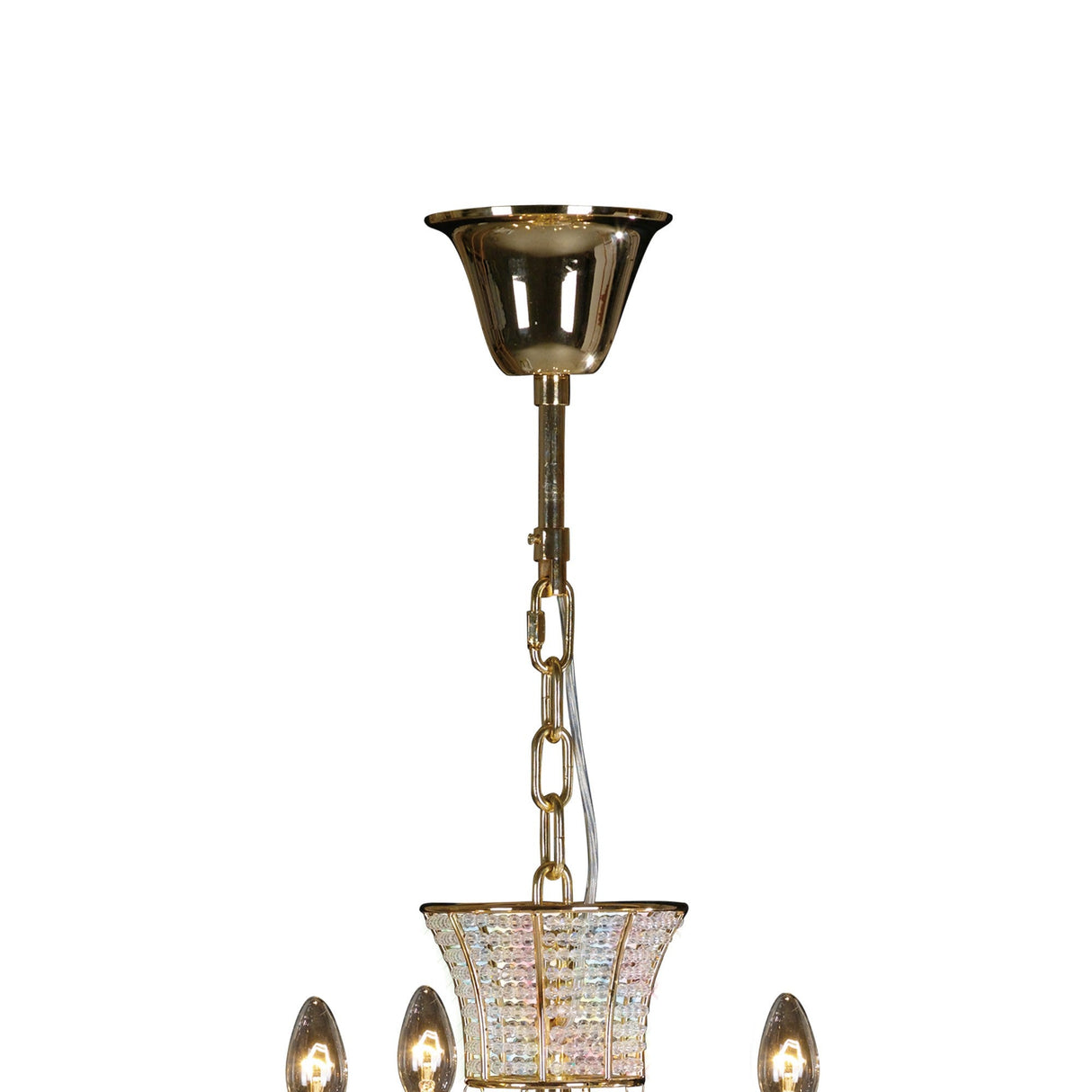 Orlando 12 Light Crystal Chandelier - French Gold