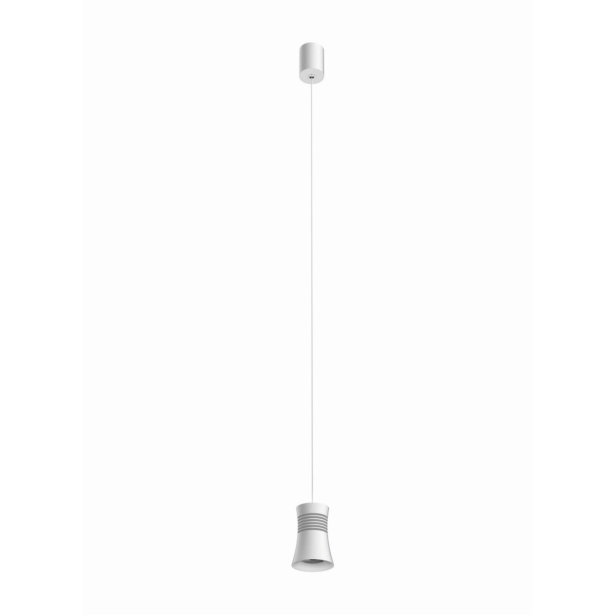 Pagoda 5.5cm LED Pendant Light 12.5W 3000K - White