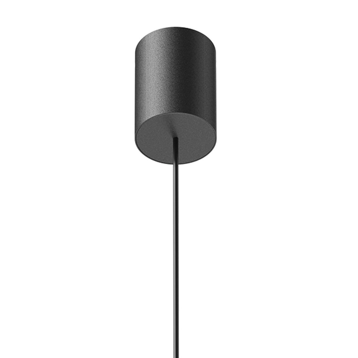 Pagoda 5.5cm 1 Light Pendant Light - Black