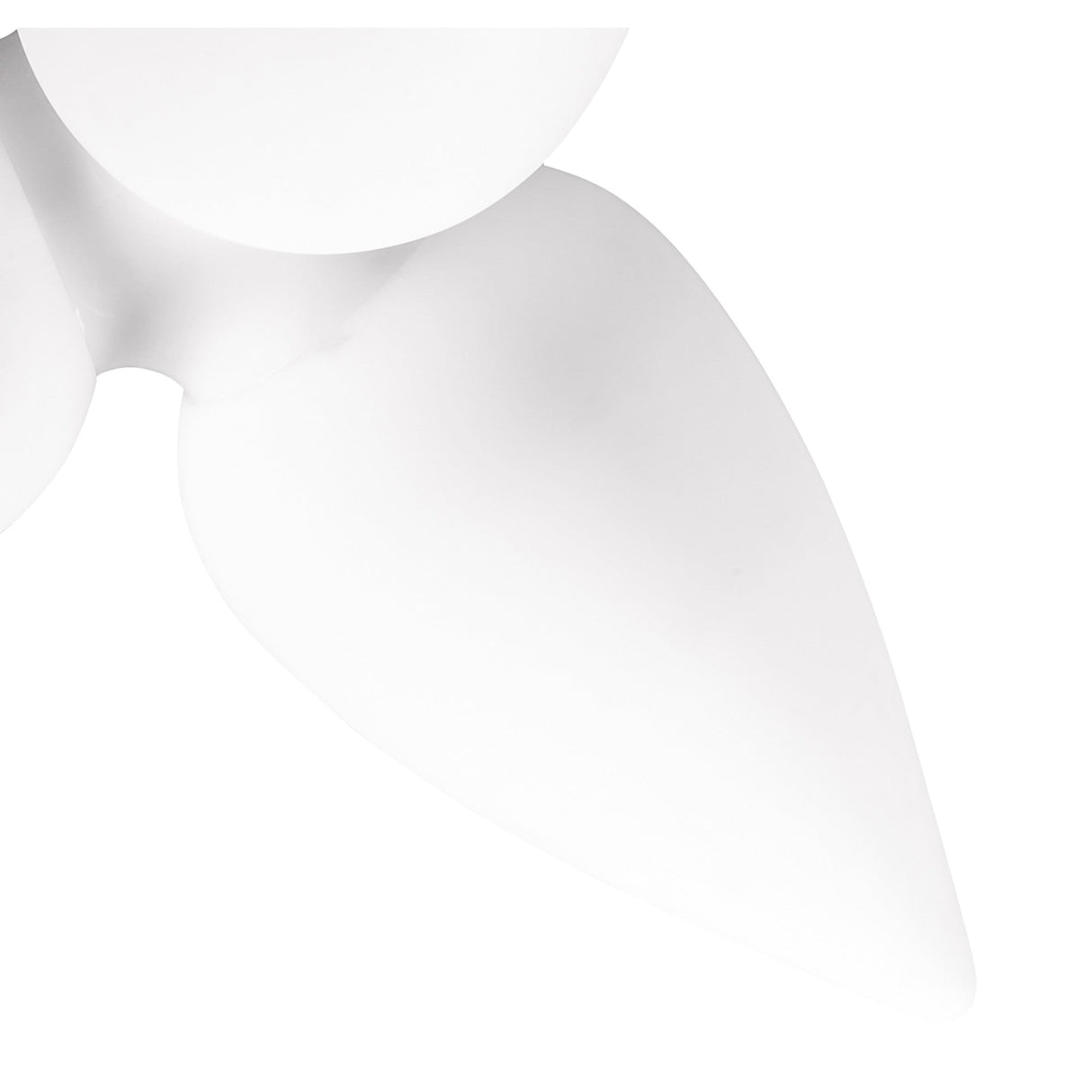 Palma 3 Light Outdoor Semi-Flush Ceiling Light – White