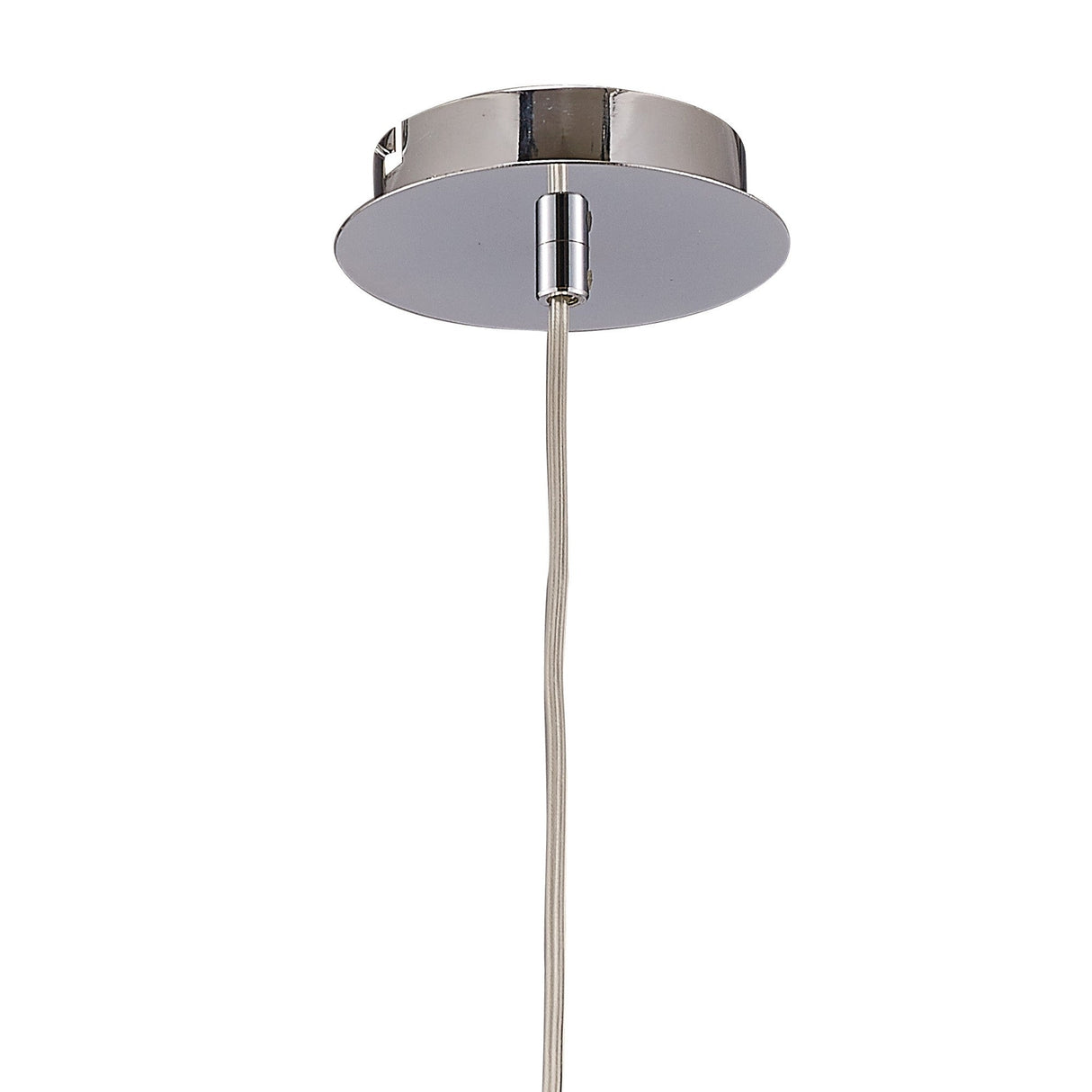 Pandora 18cm Small 1 Light Glas  Pendant Light - Polished Chrome