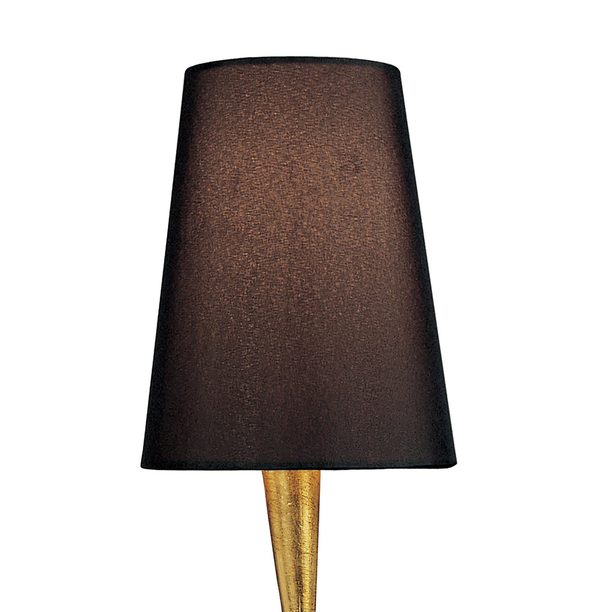 Paola 1 Light Table Lamp - Gold With Black Shade