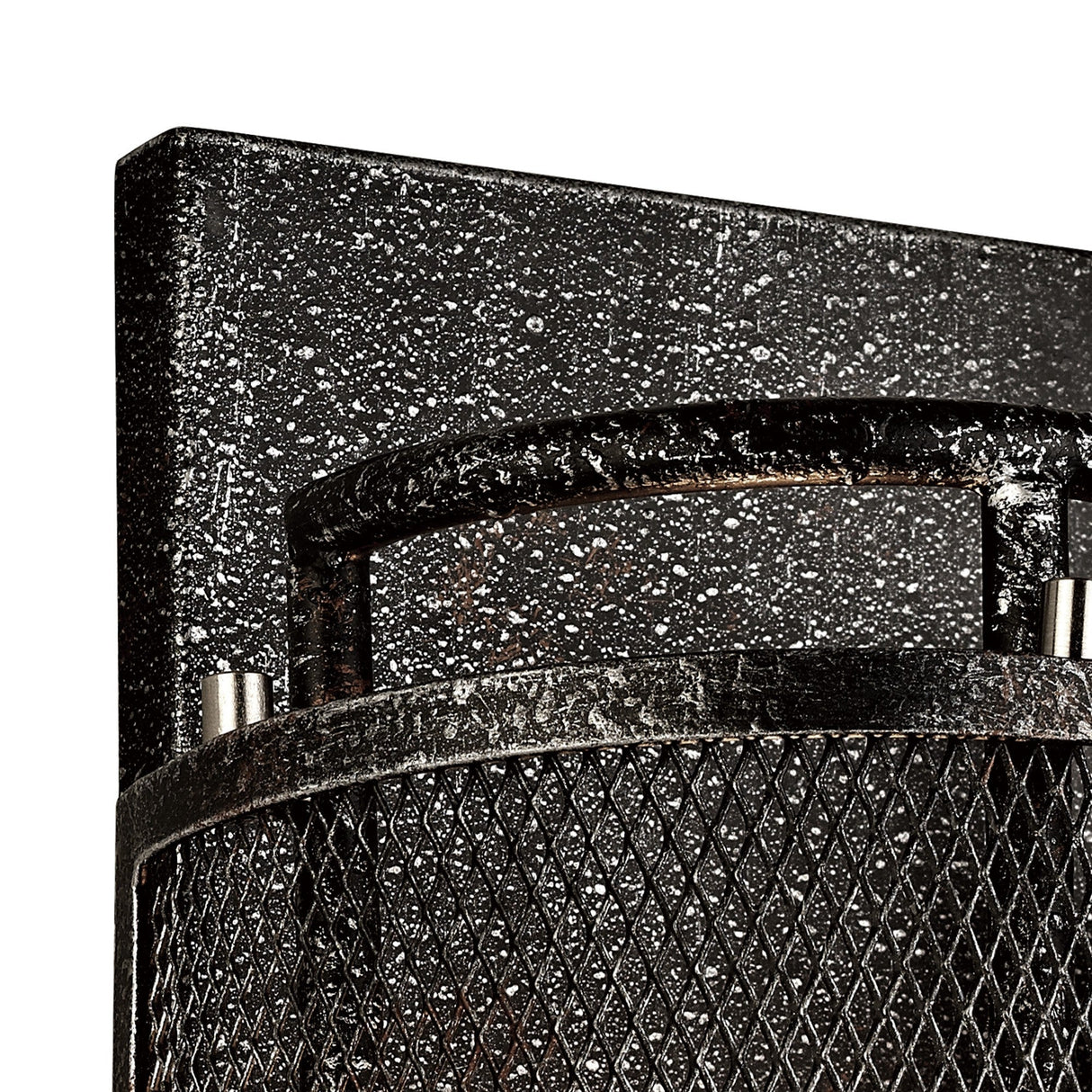 Parker 1 Light Wall Light - Zinc & Brushed Nickel