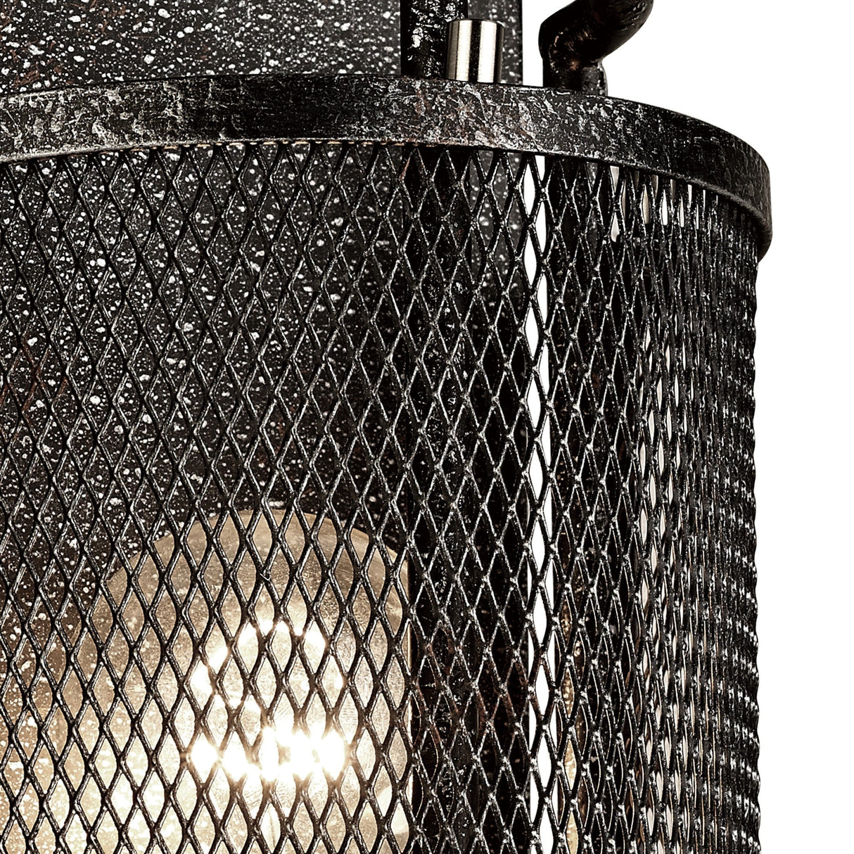 Parker 1 Light Wall Light - Zinc & Brushed Nickel