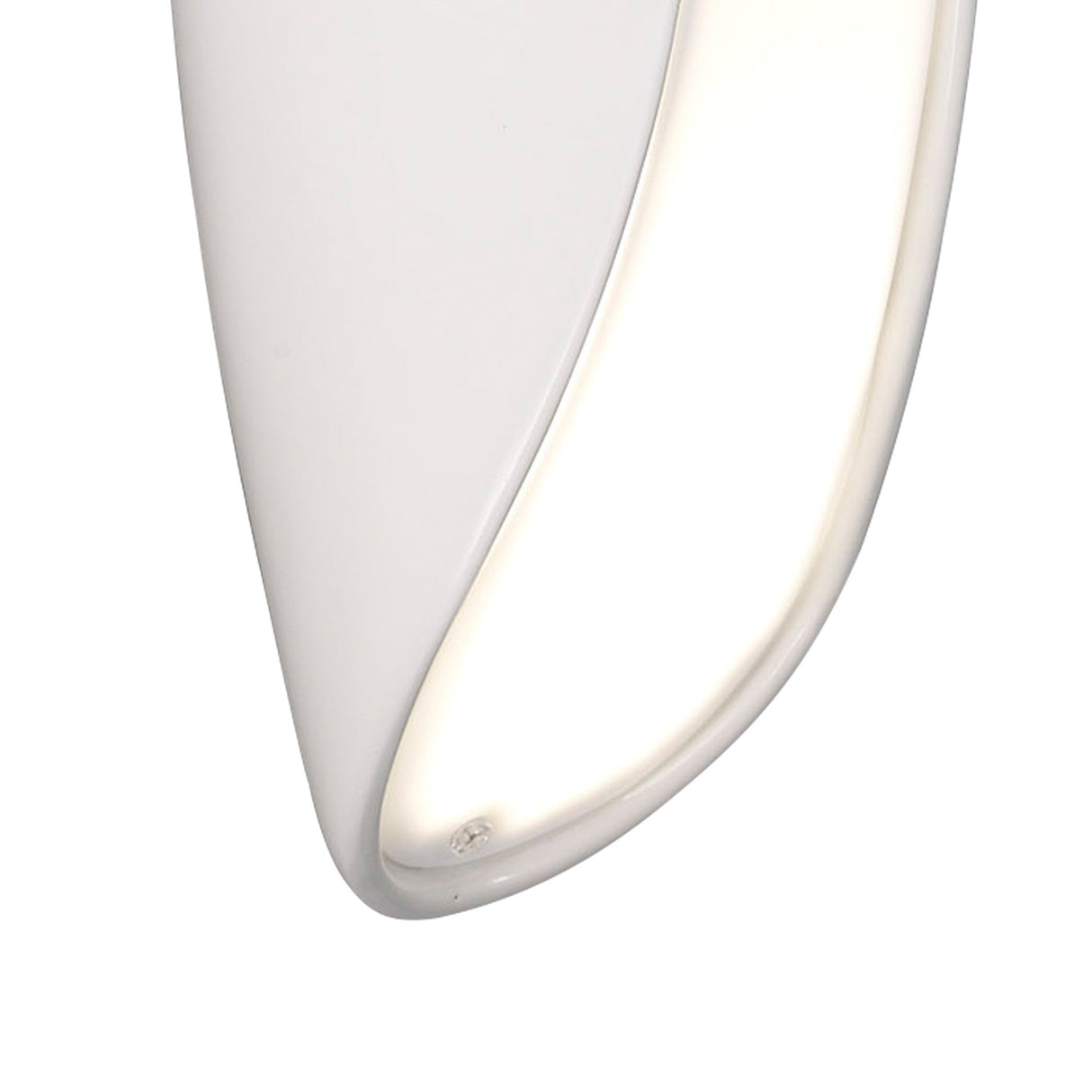 Pasion 2 Light Wall Light - Gloss White & Polished Chrome