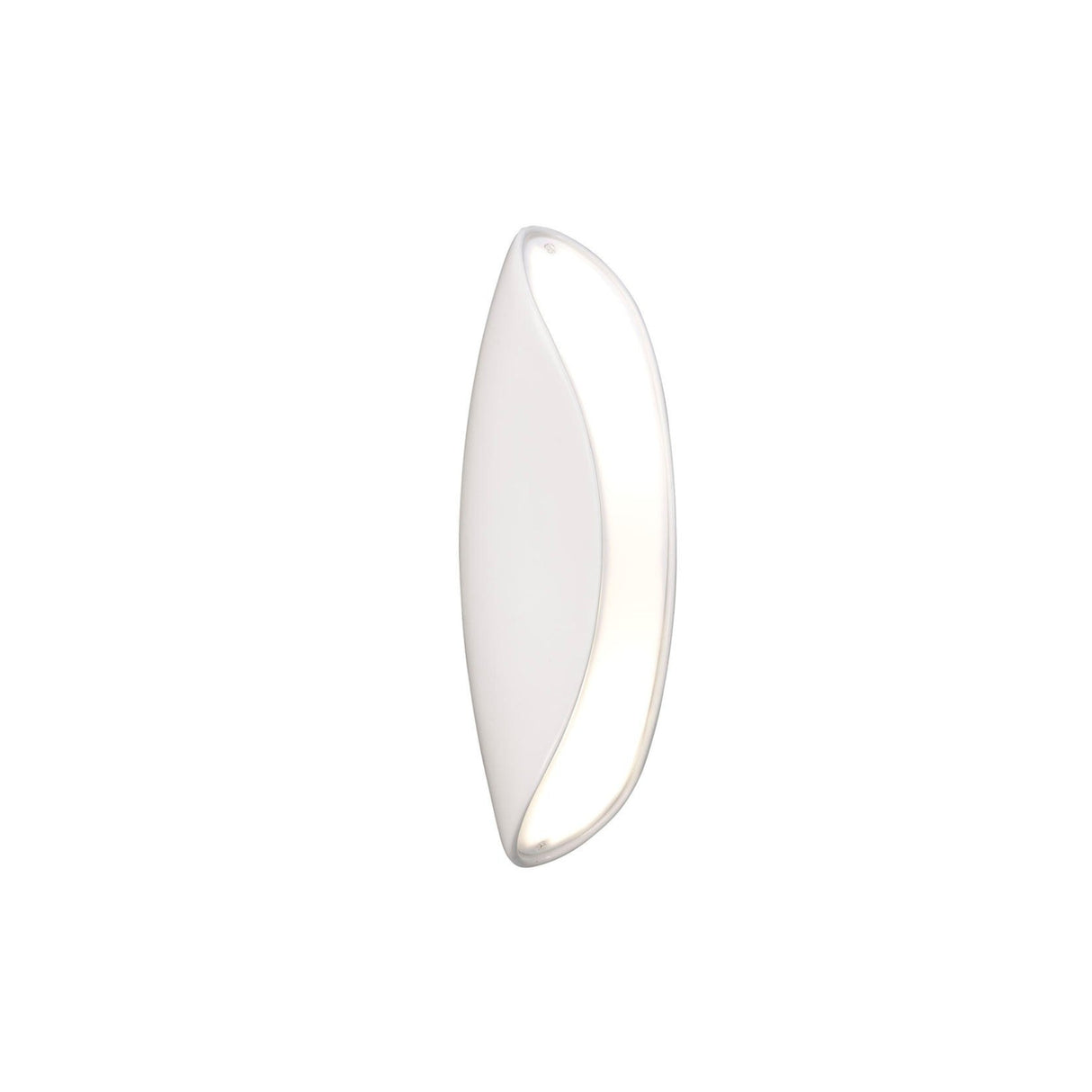 Pasion 2 Light Wall Light - Gloss White & Polished Chrome