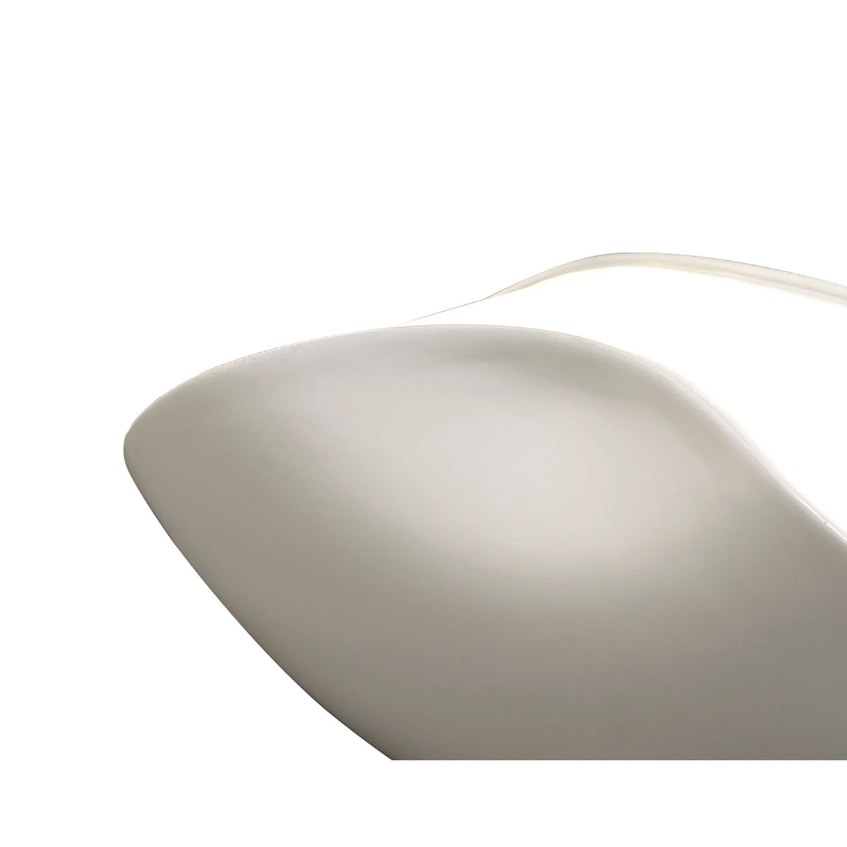 Pasion 3 Light Table Lamp - Gloss White/Polished Chrome