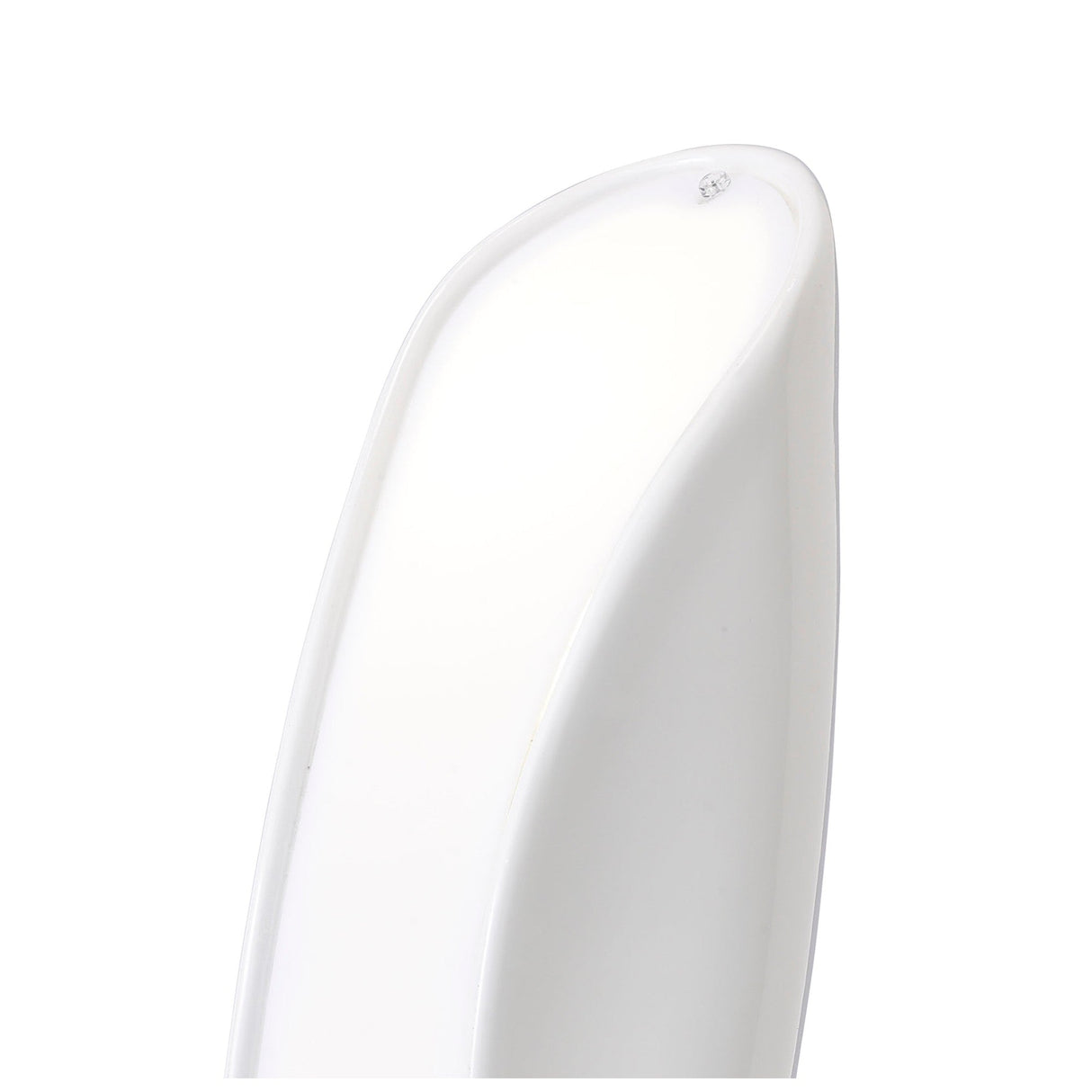 Pasion 2 Light Table Lamp - Gloss White/Polished Chrome