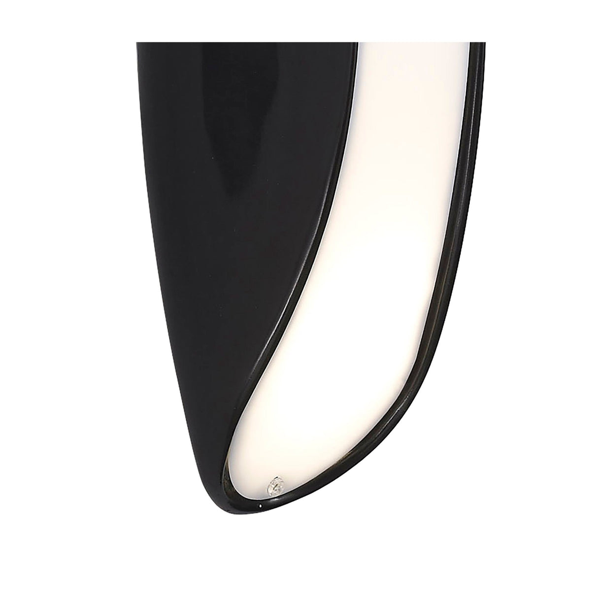 Pasion 2 Light Wall Light - Gloss Black & Polished Chrome