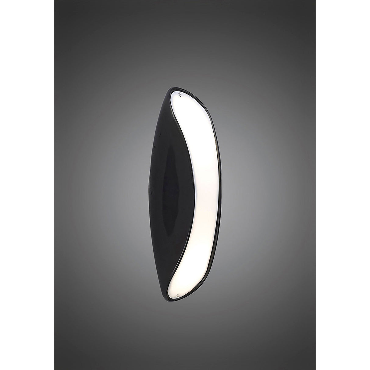 Pasion 2 Light Wall Light - Gloss Black & Polished Chrome