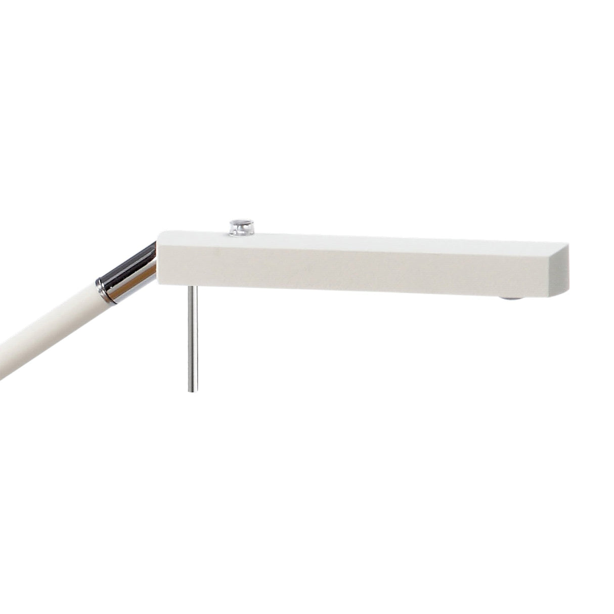 Phuket Touch Dimmer LED Table Lamp 7W 3000K - Matt White/Chrome