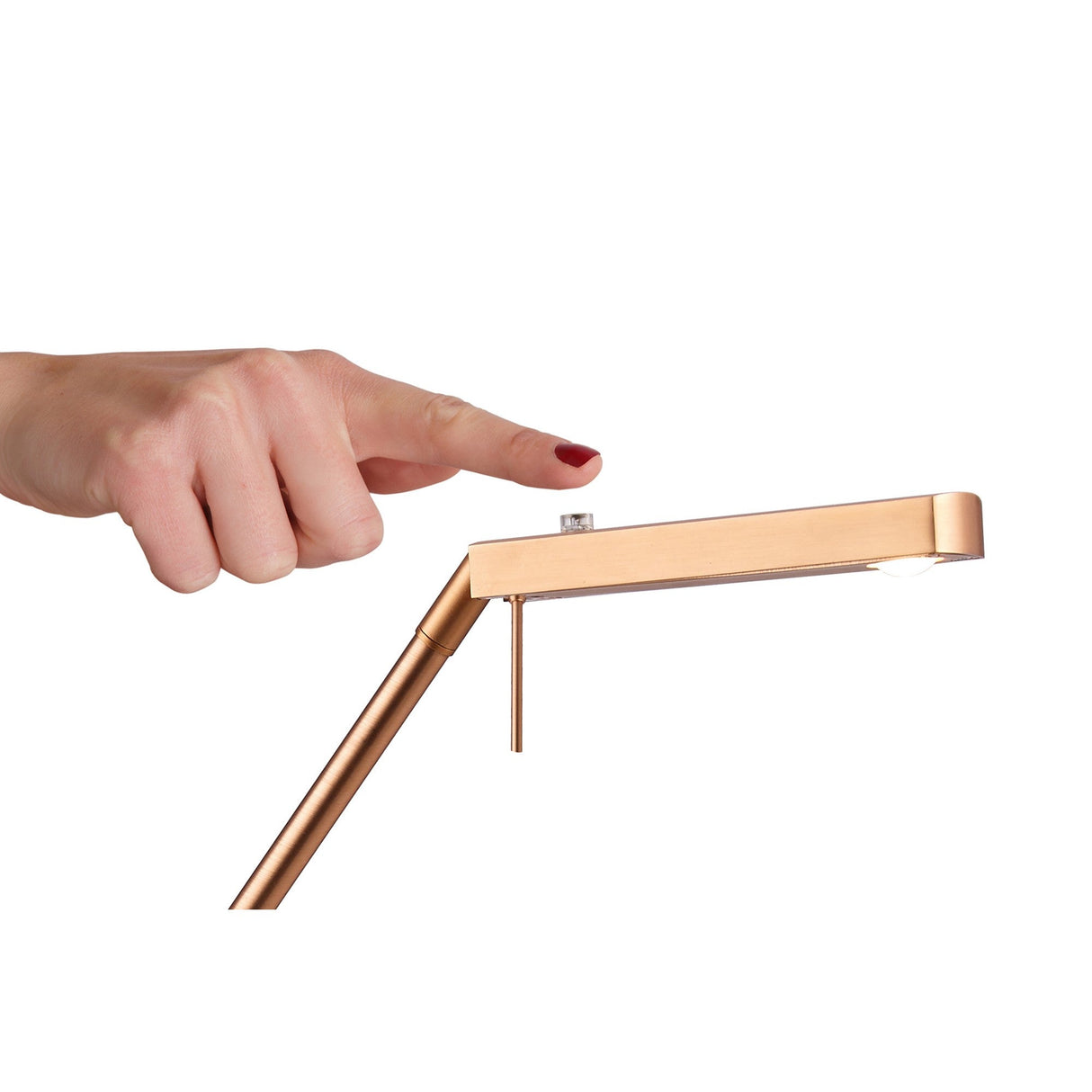 Phuket Touch Dimmer LED Table Lamp 7W 3000K - Copper/Anthracite