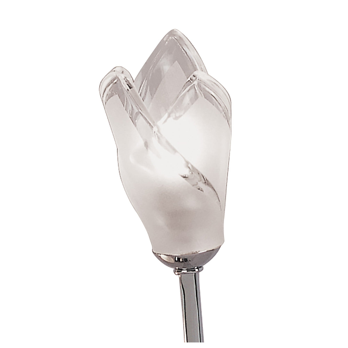 Pietra 2 Light Table Lamp - Polished Chrome